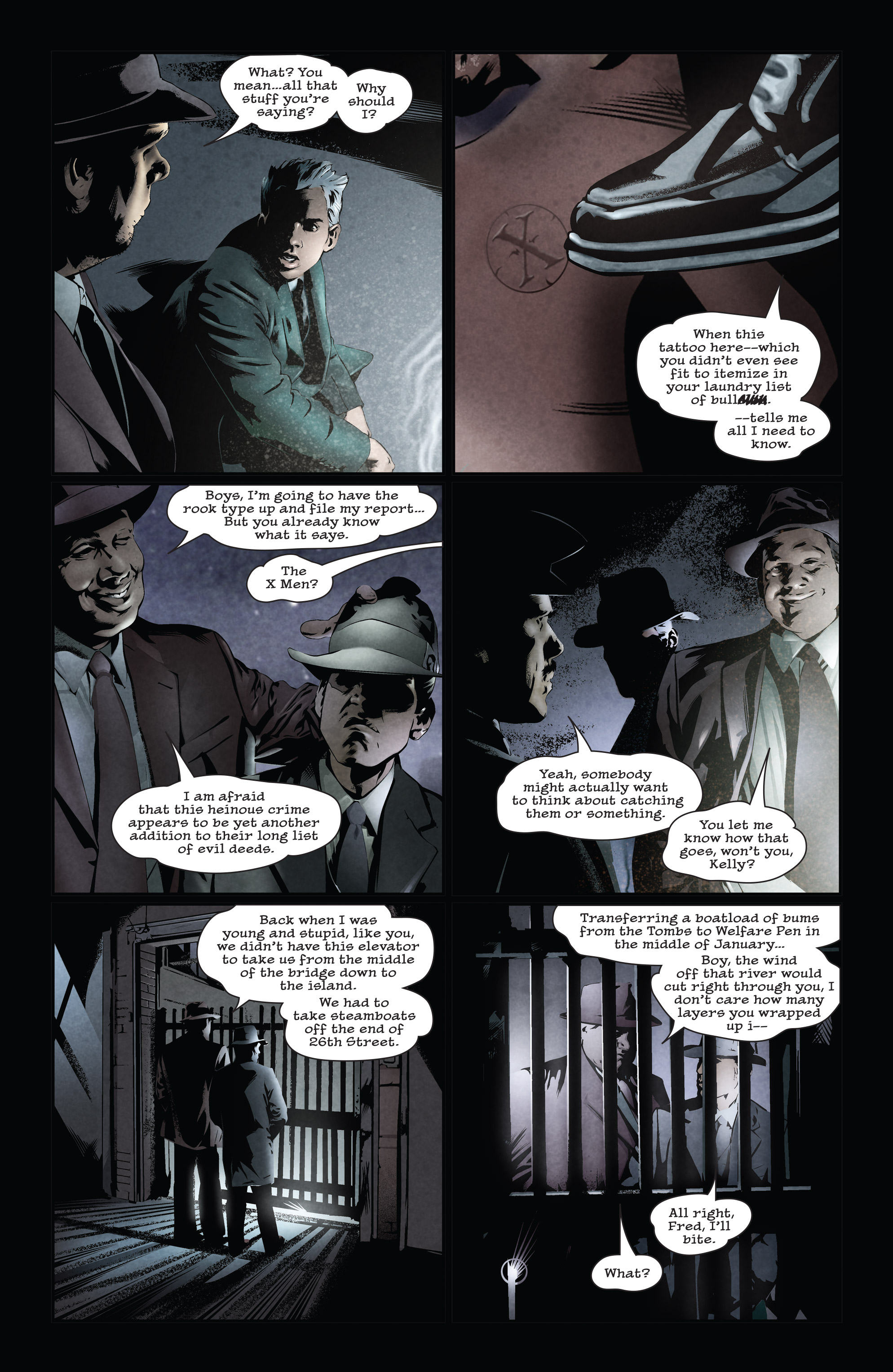 Read online X-Men Noir comic -  Issue #1 - 5