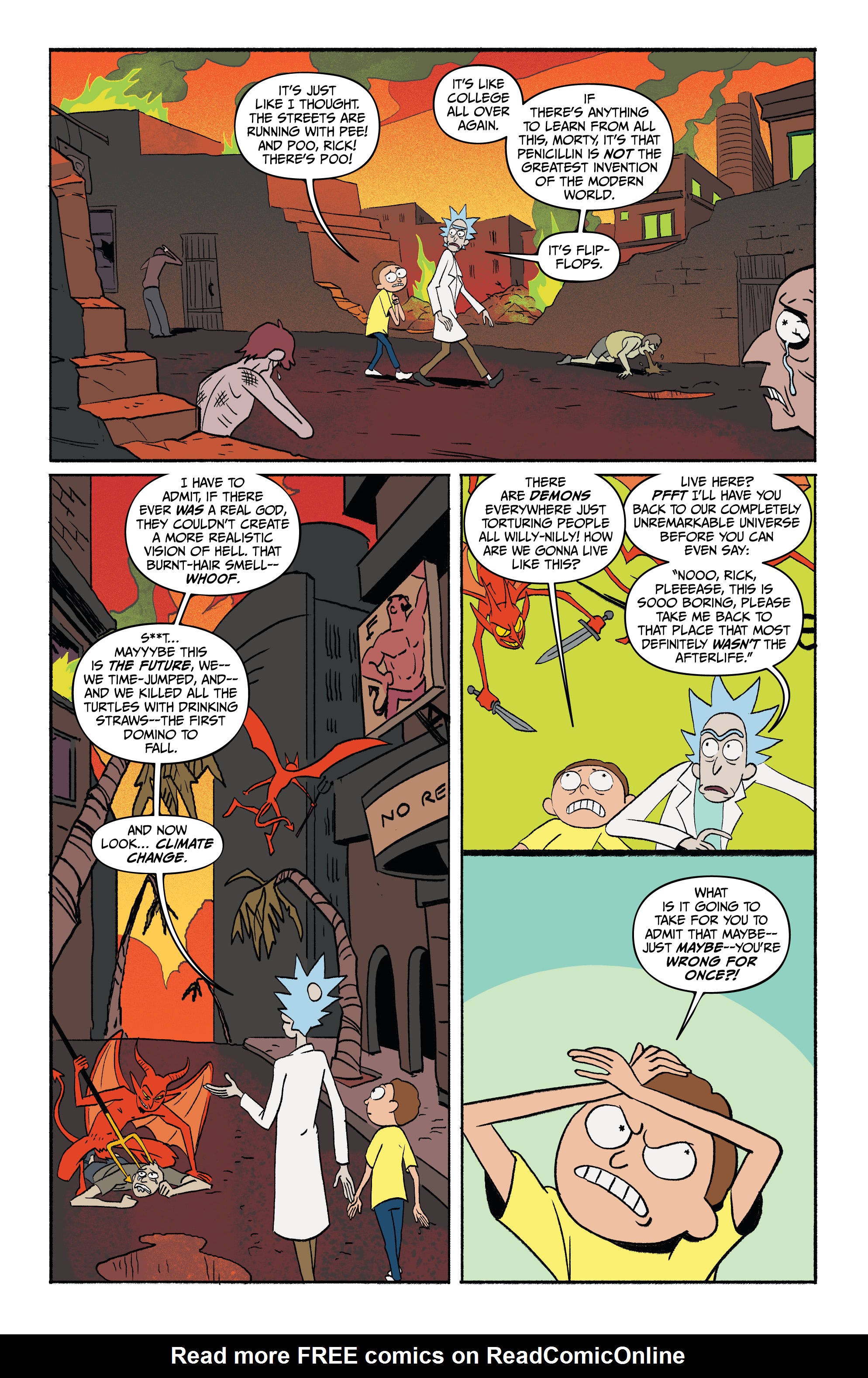 Read online Rick and Morty: Go to Hell comic -  Issue # _TPB - 14