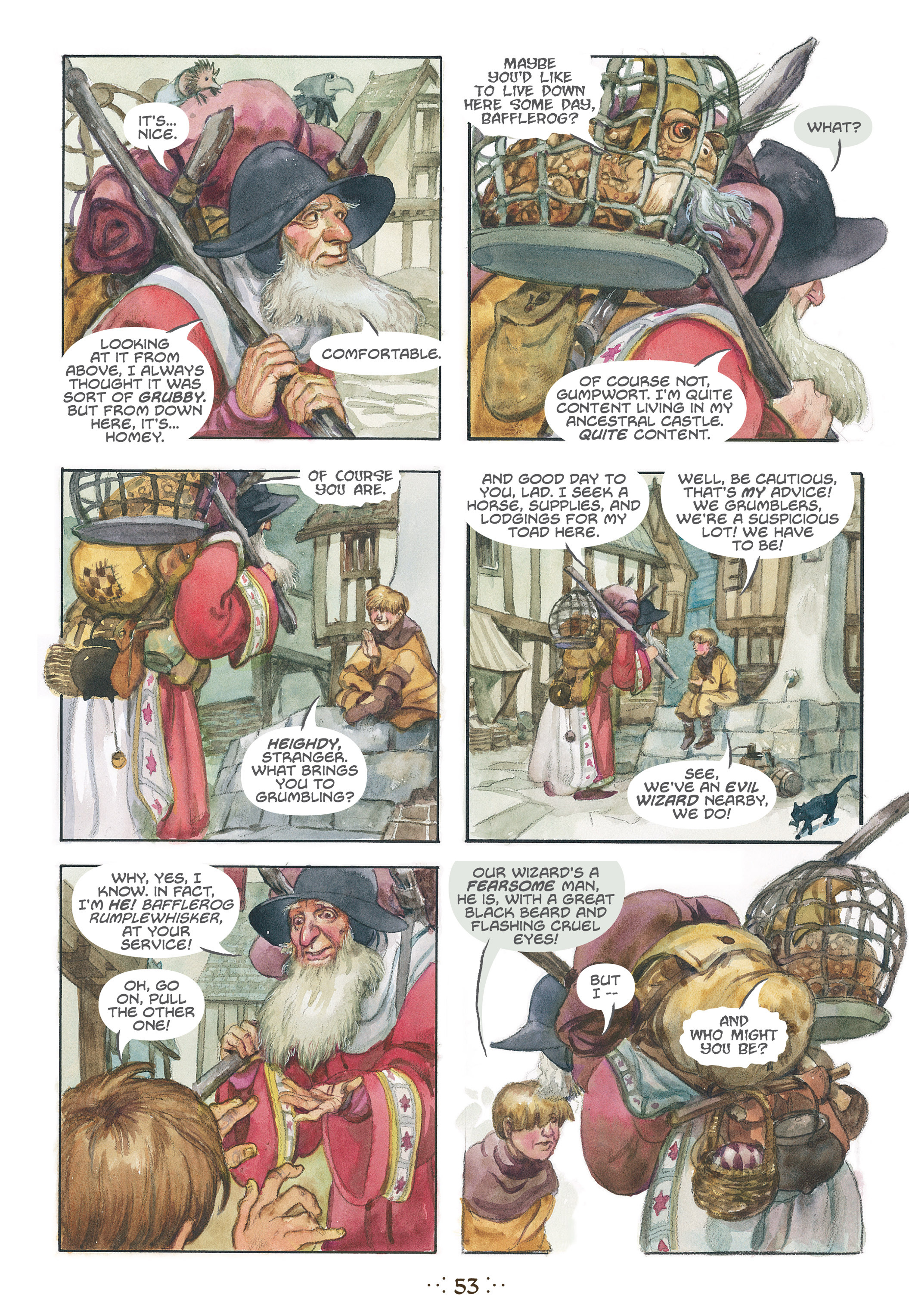 Read online The Wizard's Tale comic -  Issue # TPB - 50