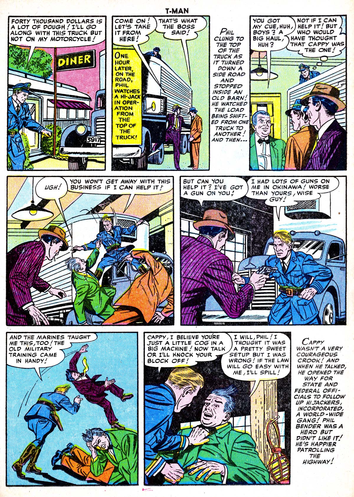 Read online T-Man: World Wide Trouble Shooter comic -  Issue #36 - 17