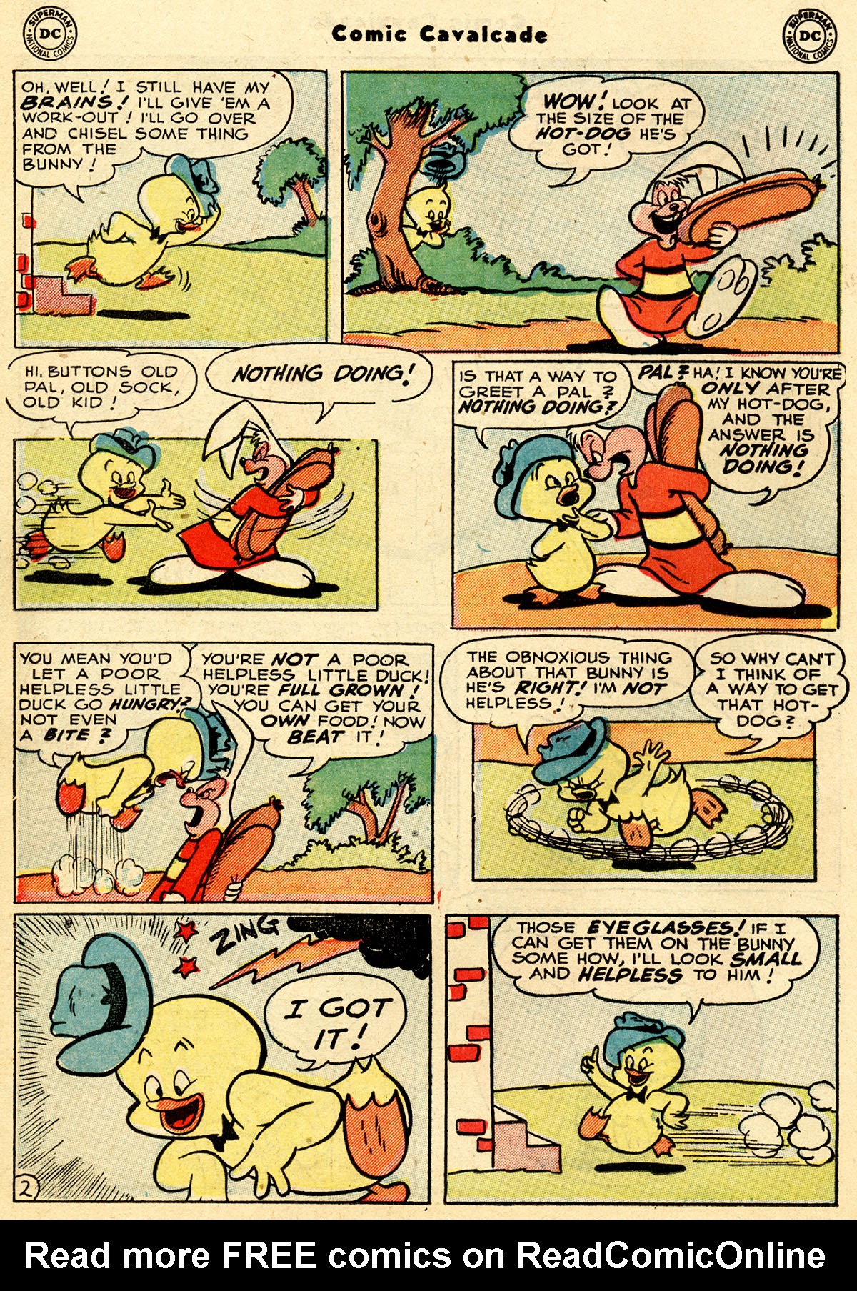 Read online Comic Cavalcade comic -  Issue #50 - 48