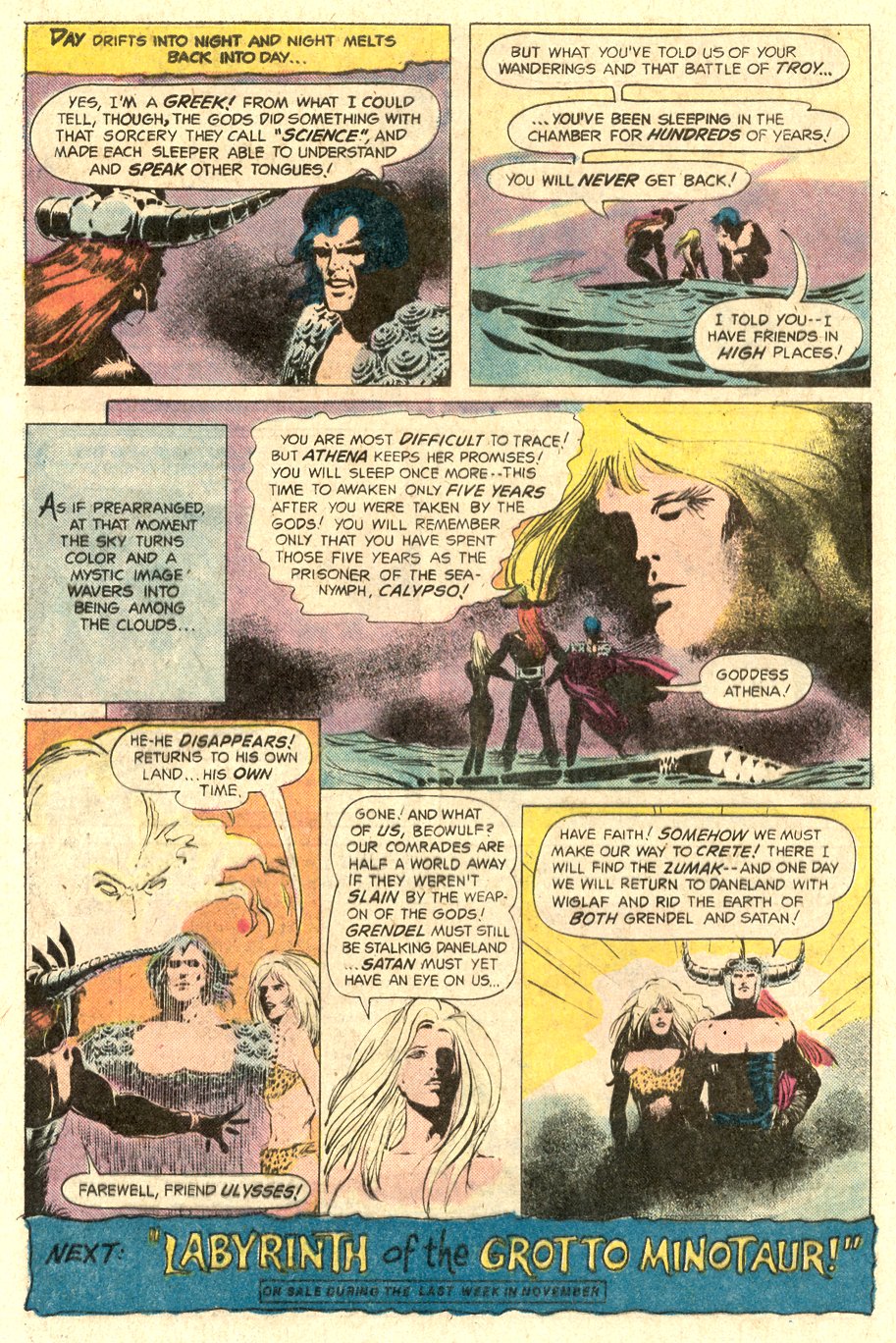Read online Beowulf (1975) comic -  Issue #5 - 22