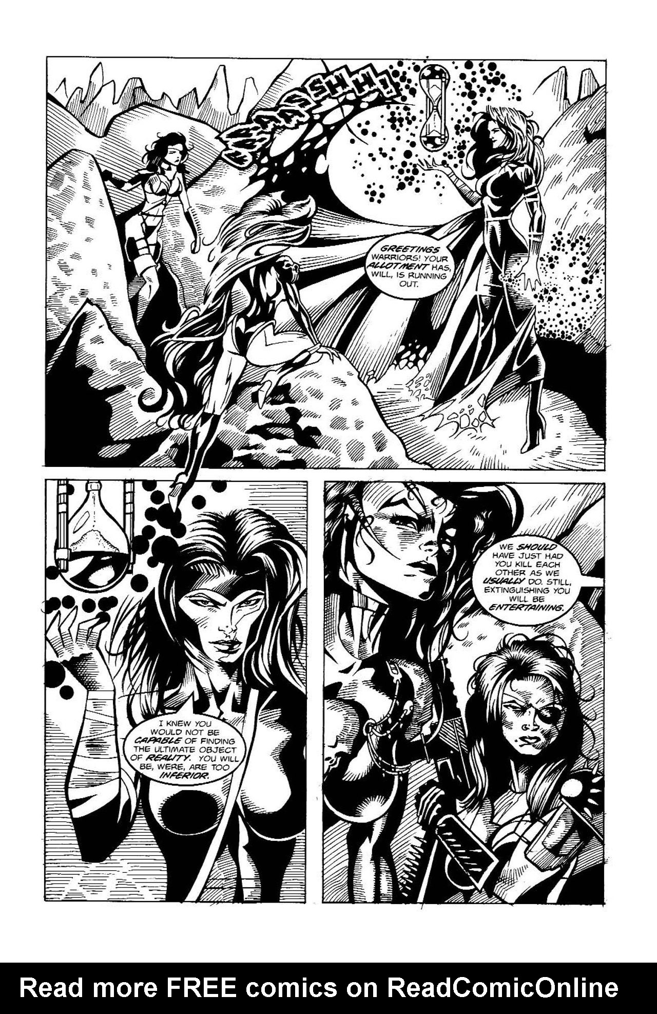 Read online Vampress Luxura / Baby Angel X comic -  Issue #1 - 19