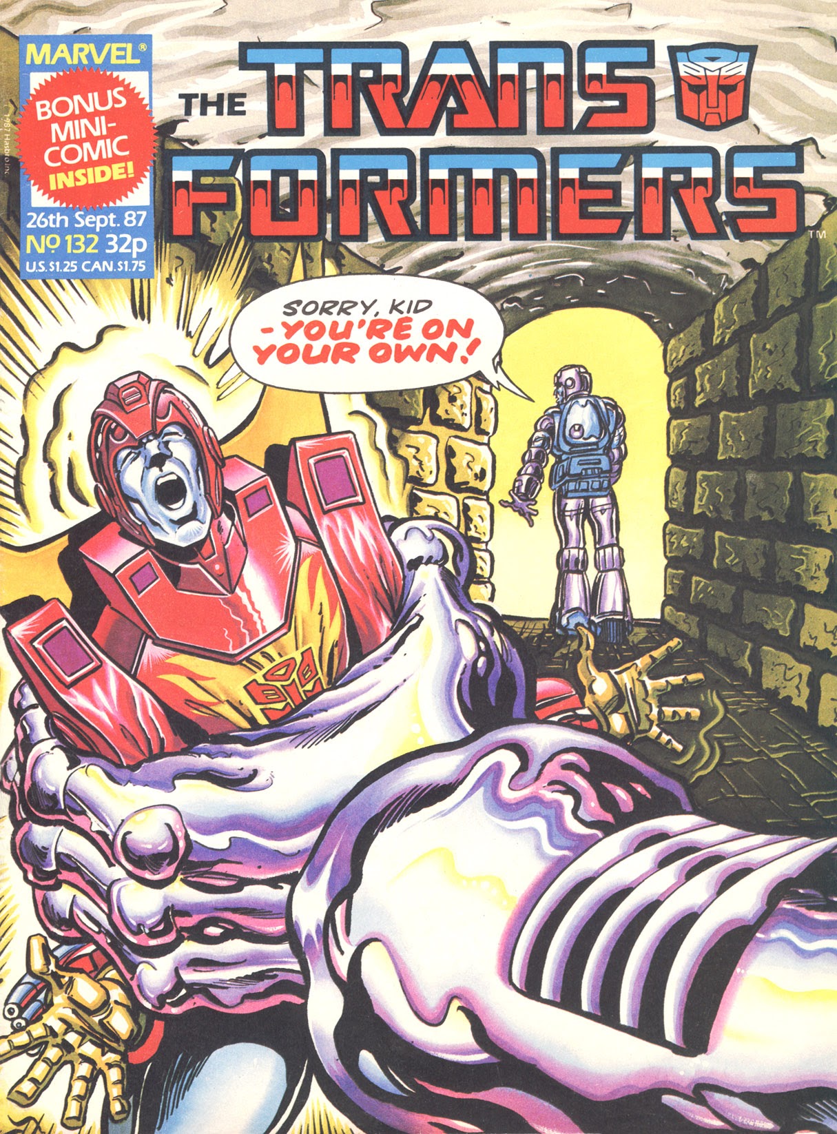 Read online The Transformers (UK) comic -  Issue #132 - 1