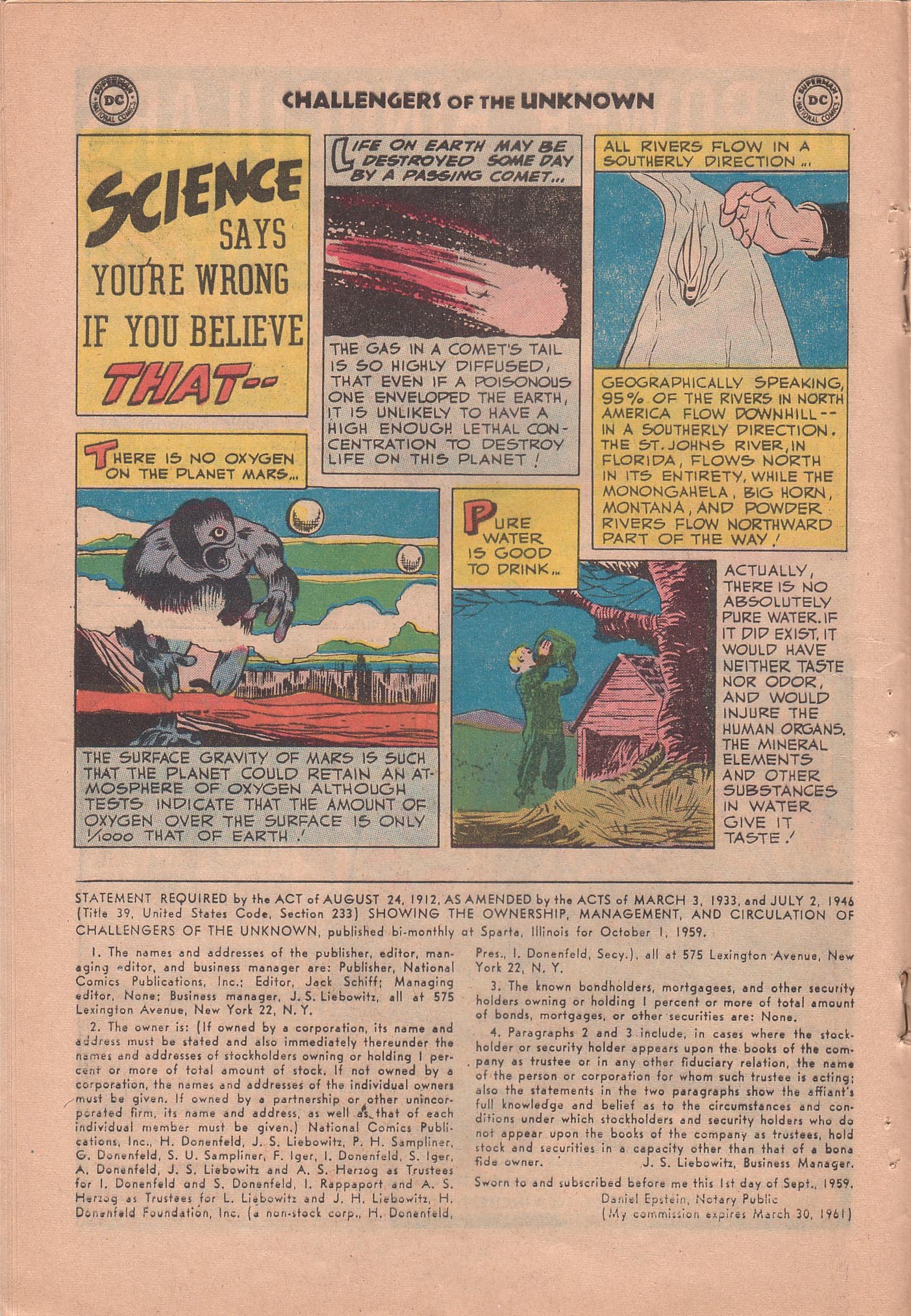 Challengers of the Unknown (1958) Issue #12 #12 - English 16