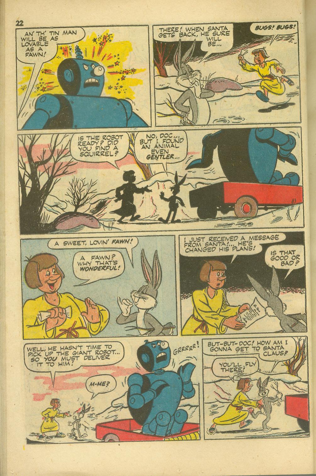 Read online Bugs Bunny's Christmas Funnies comic -  Issue # TPB 1 - 24