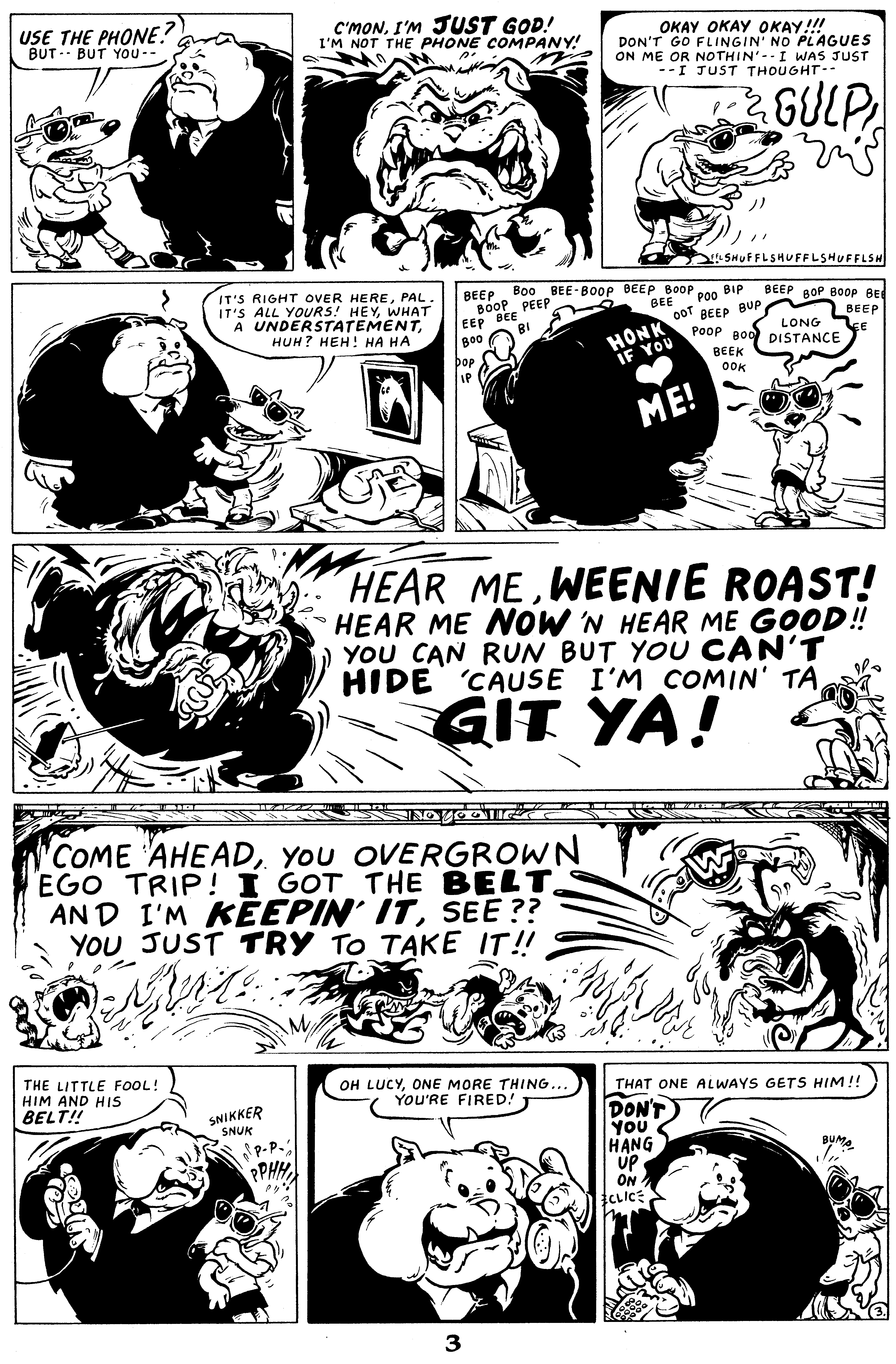Read online Critters comic -  Issue #30 - 5