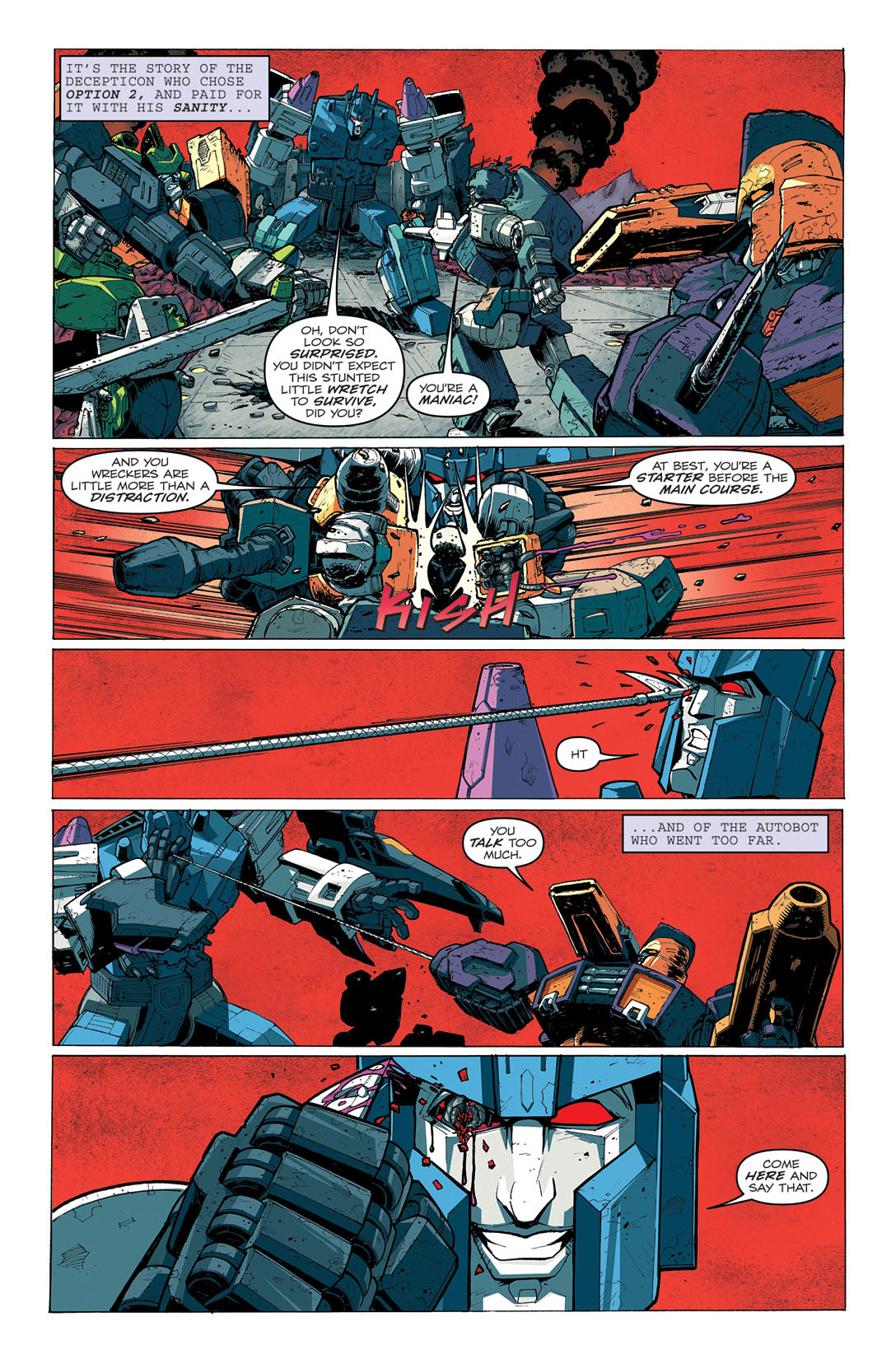 Read online Transformers: Last Stand of The Wreckers comic -  Issue #5 - 5