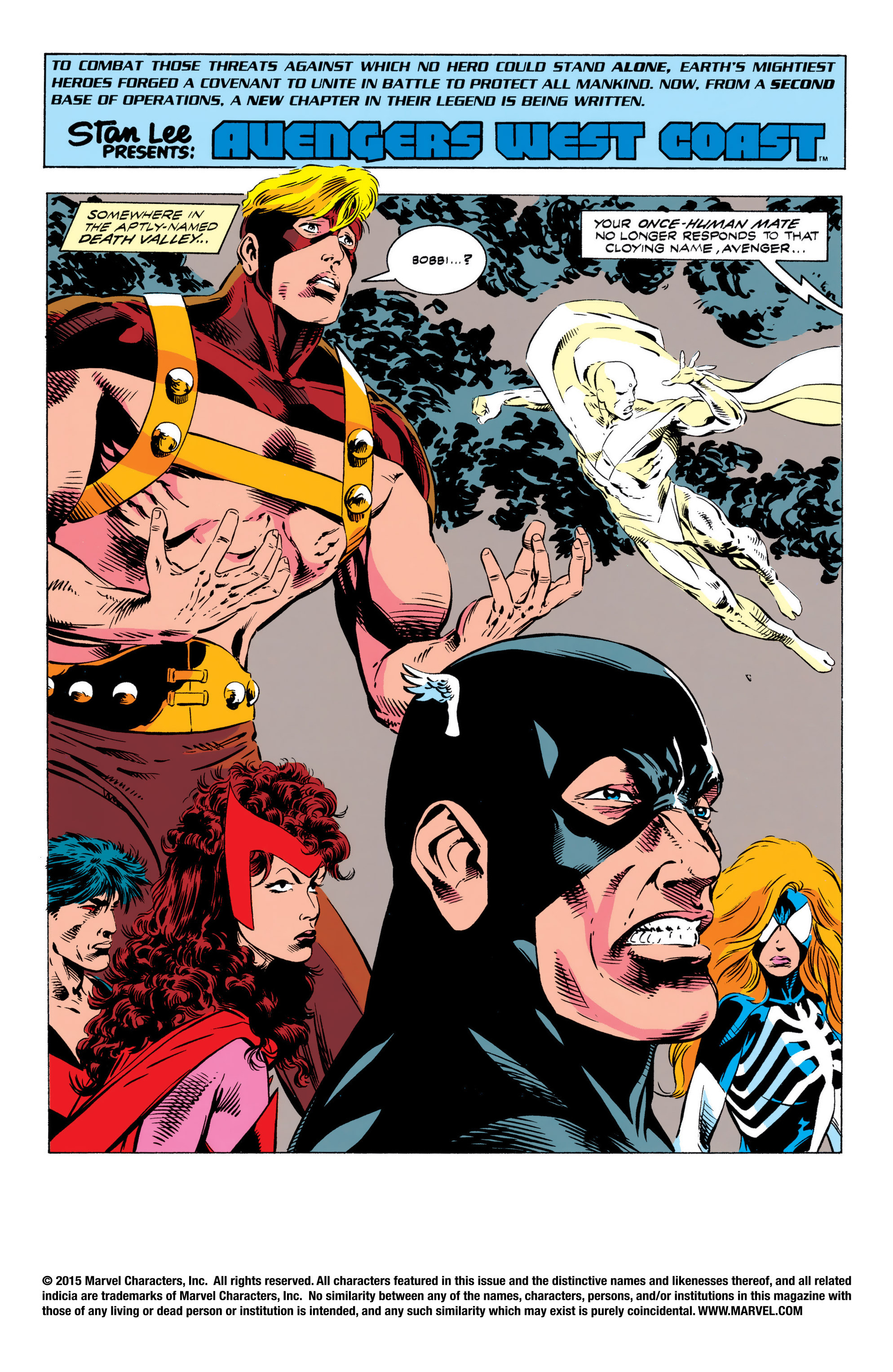 Read online Avengers West Coast (1989) comic -  Issue #91 - 2