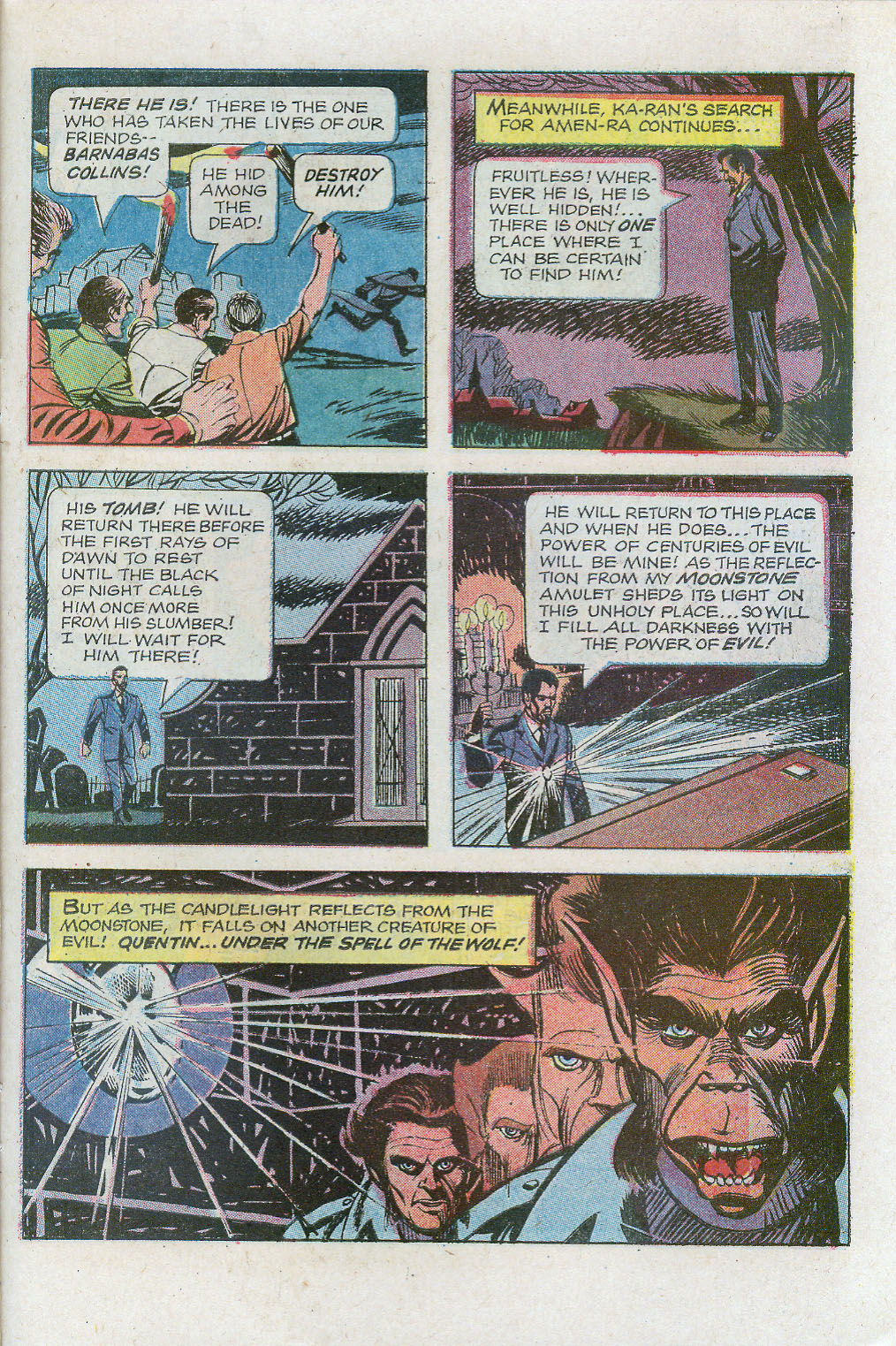 Read online Dark Shadows (1969) comic -  Issue #6 - 27