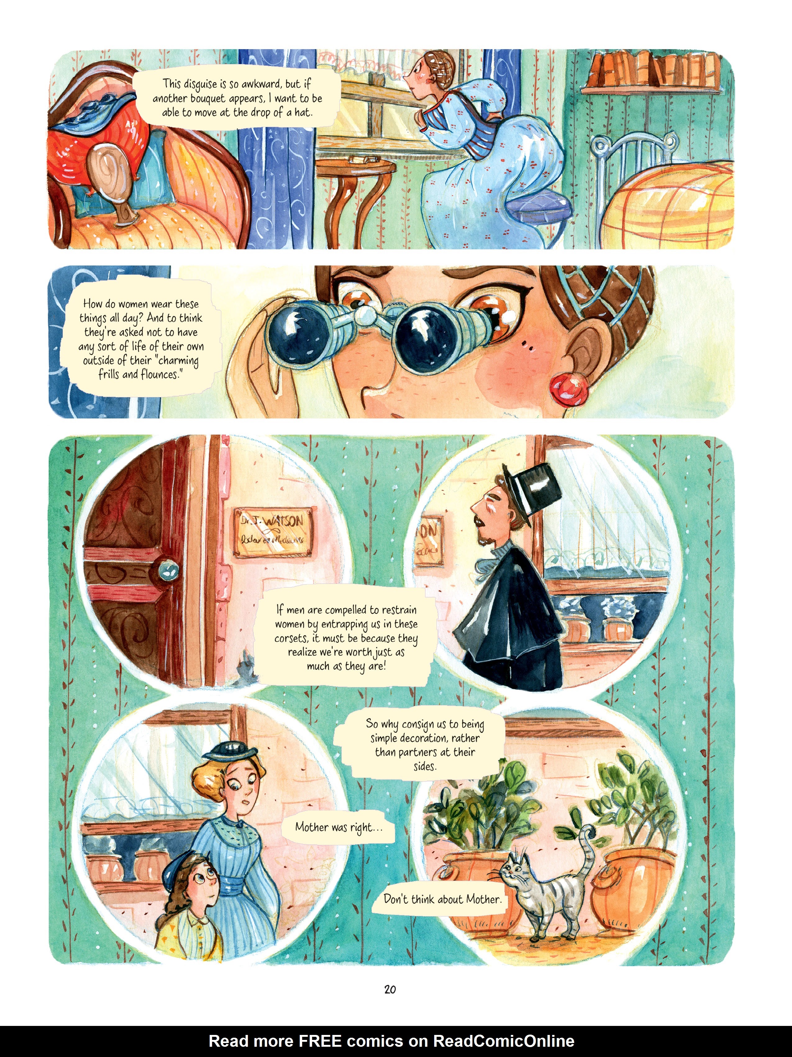 Read online An Enola Holmes Mystery comic -  Issue #3 - 21