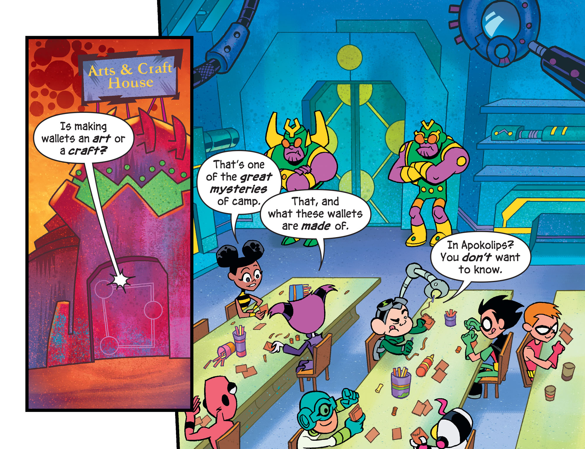 Read online Teen Titans Go! To Camp comic -  Issue #5 - 16