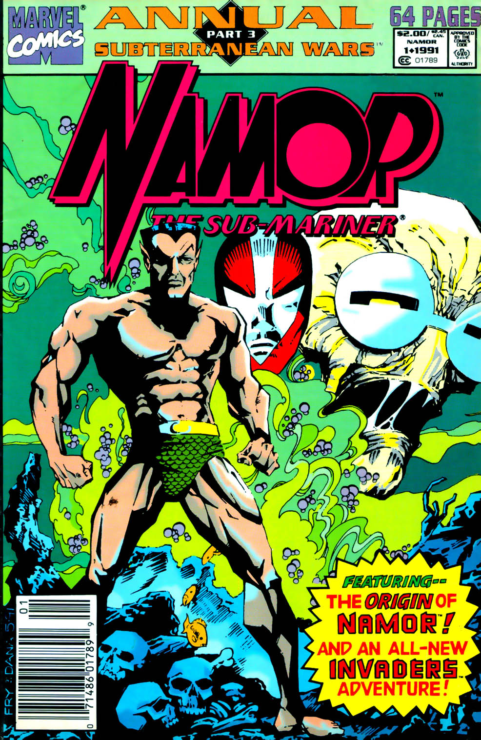 Read online Namor, The Sub-Mariner comic -  Issue # _Annual 1 - 1