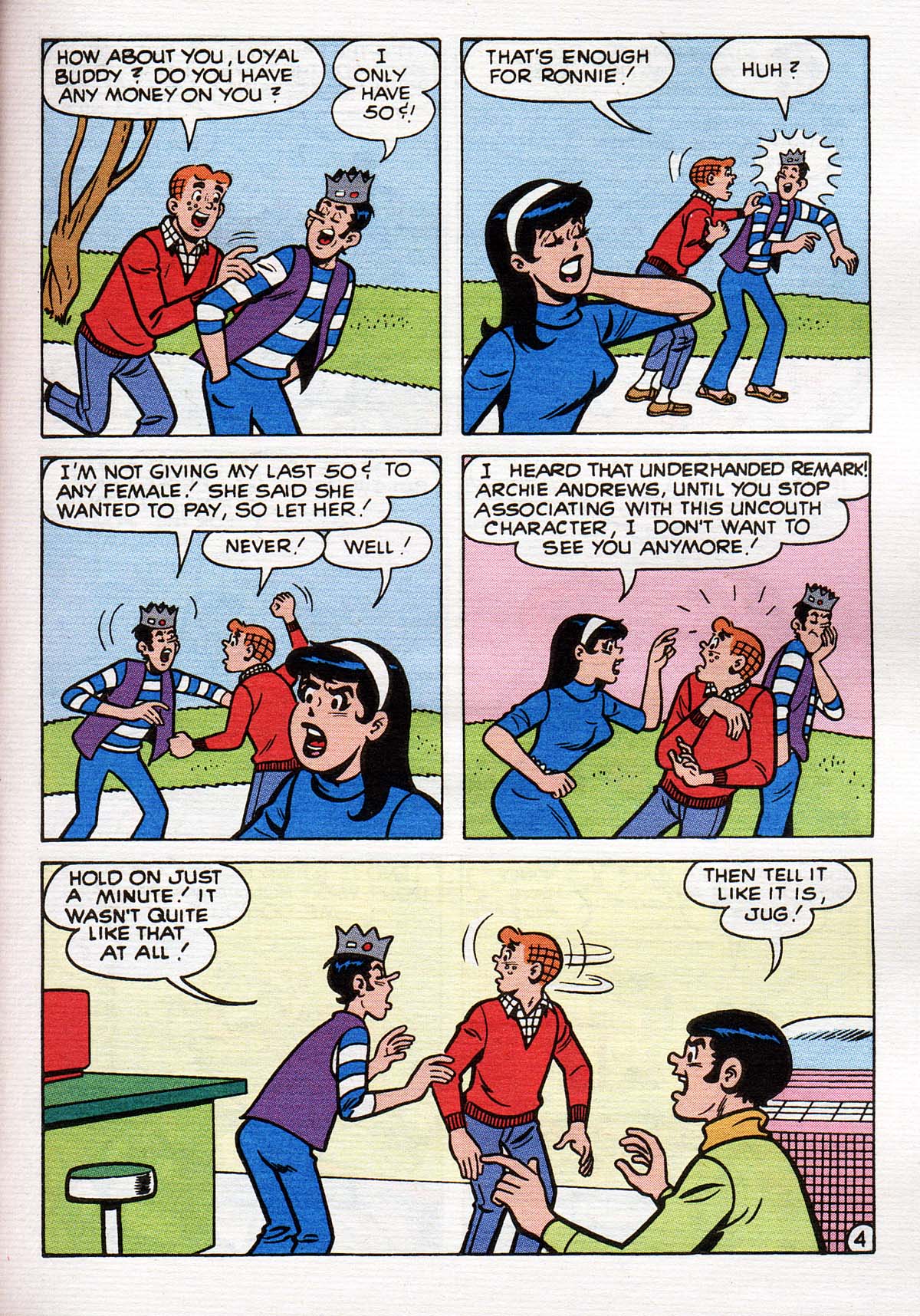 Read online Jughead's Double Digest Magazine comic -  Issue #102 - 136