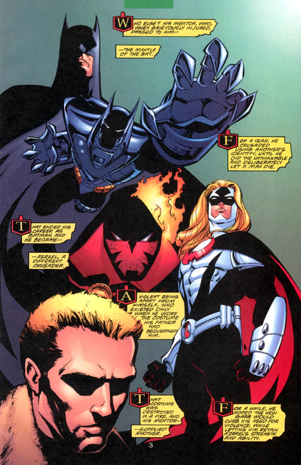 Read online Azrael: Agent of the Bat comic -  Issue #62 - 4