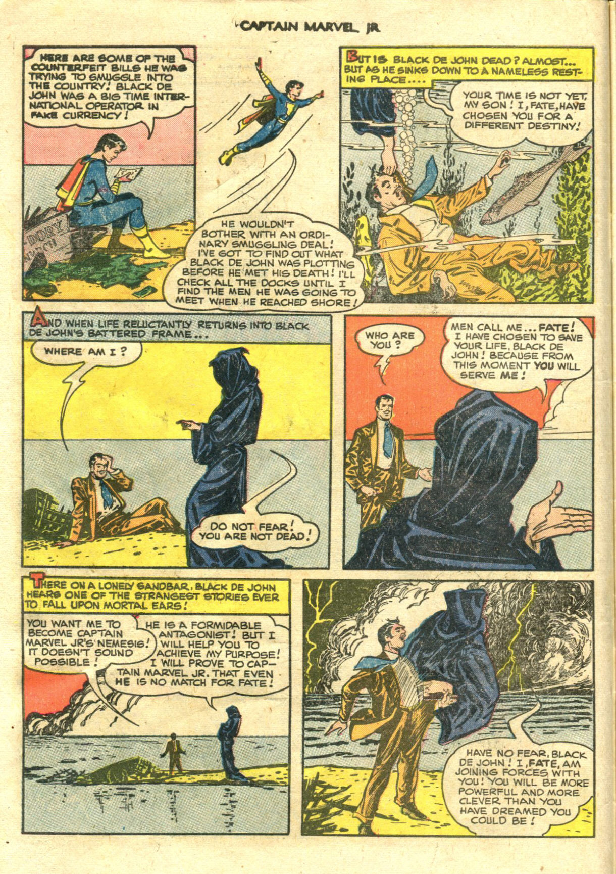 Read online Captain Marvel, Jr. comic -  Issue #85 - 4