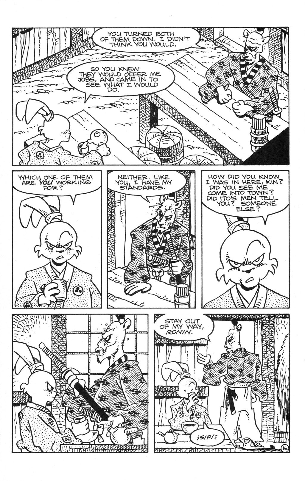 Usagi Yojimbo (1996) Issue #96 #96 - English 18