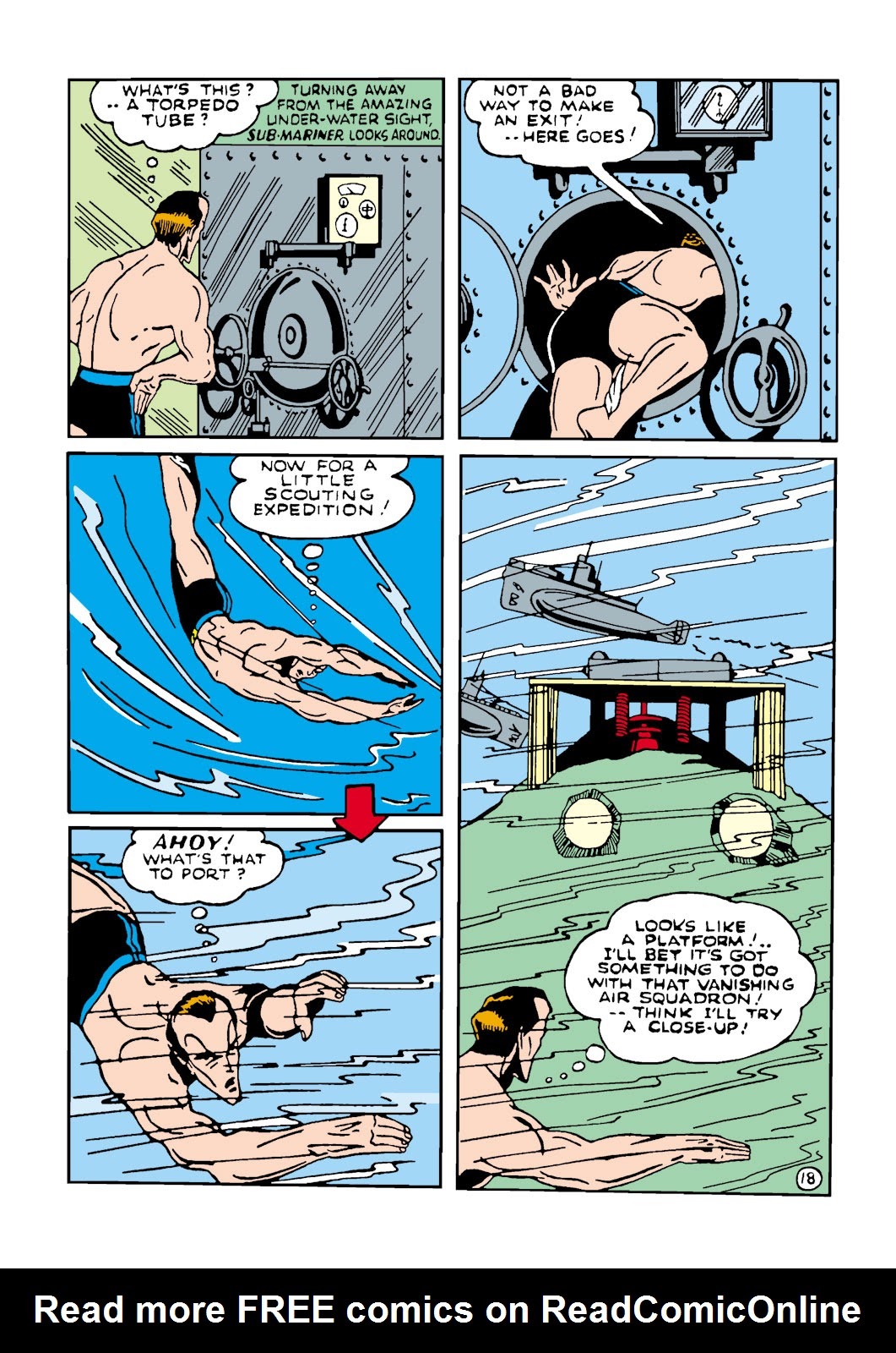Read online Sub-Mariner Comics comic -  Issue #3 - 21