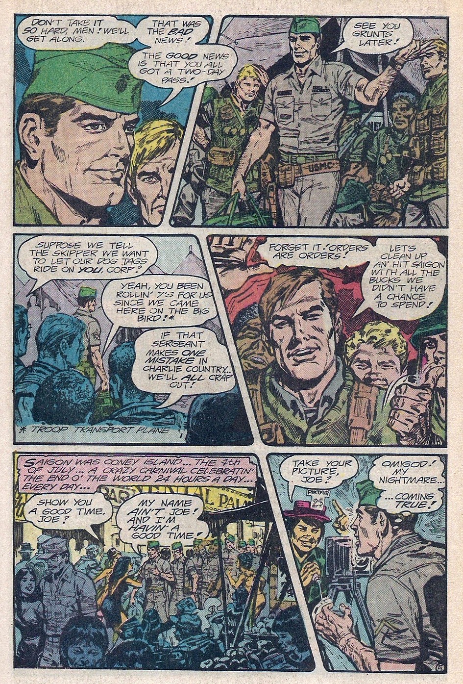 Read online G.I. Combat (1952) comic -  Issue #267 - 31