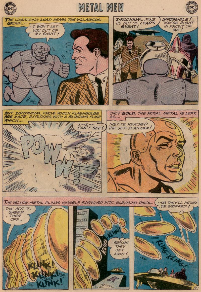 Read online Metal Men (1963) comic -  Issue #2 - 28