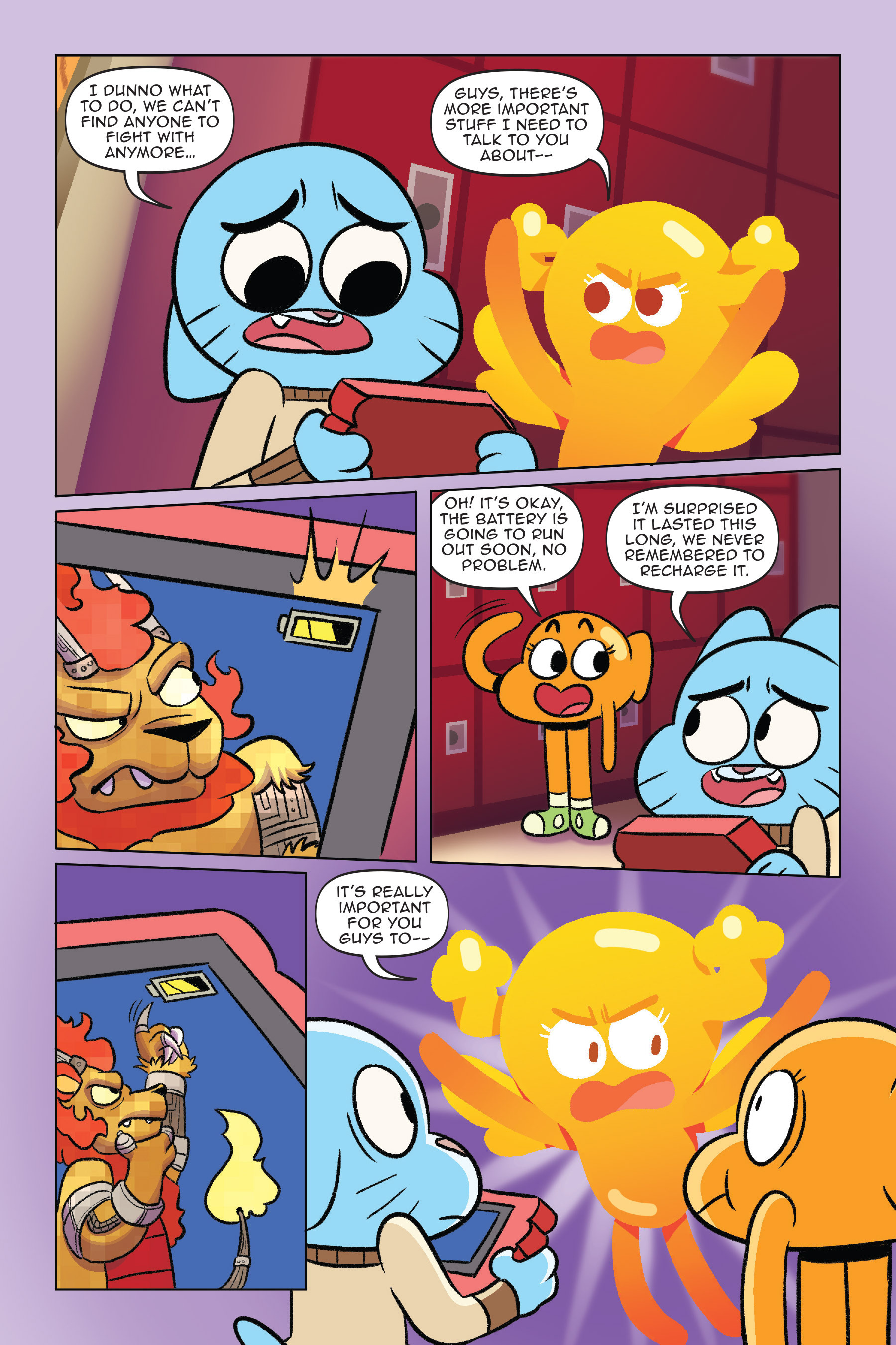 Read online The Amazing World of Gumball: Cheat Code comic -  Issue # Full - 66