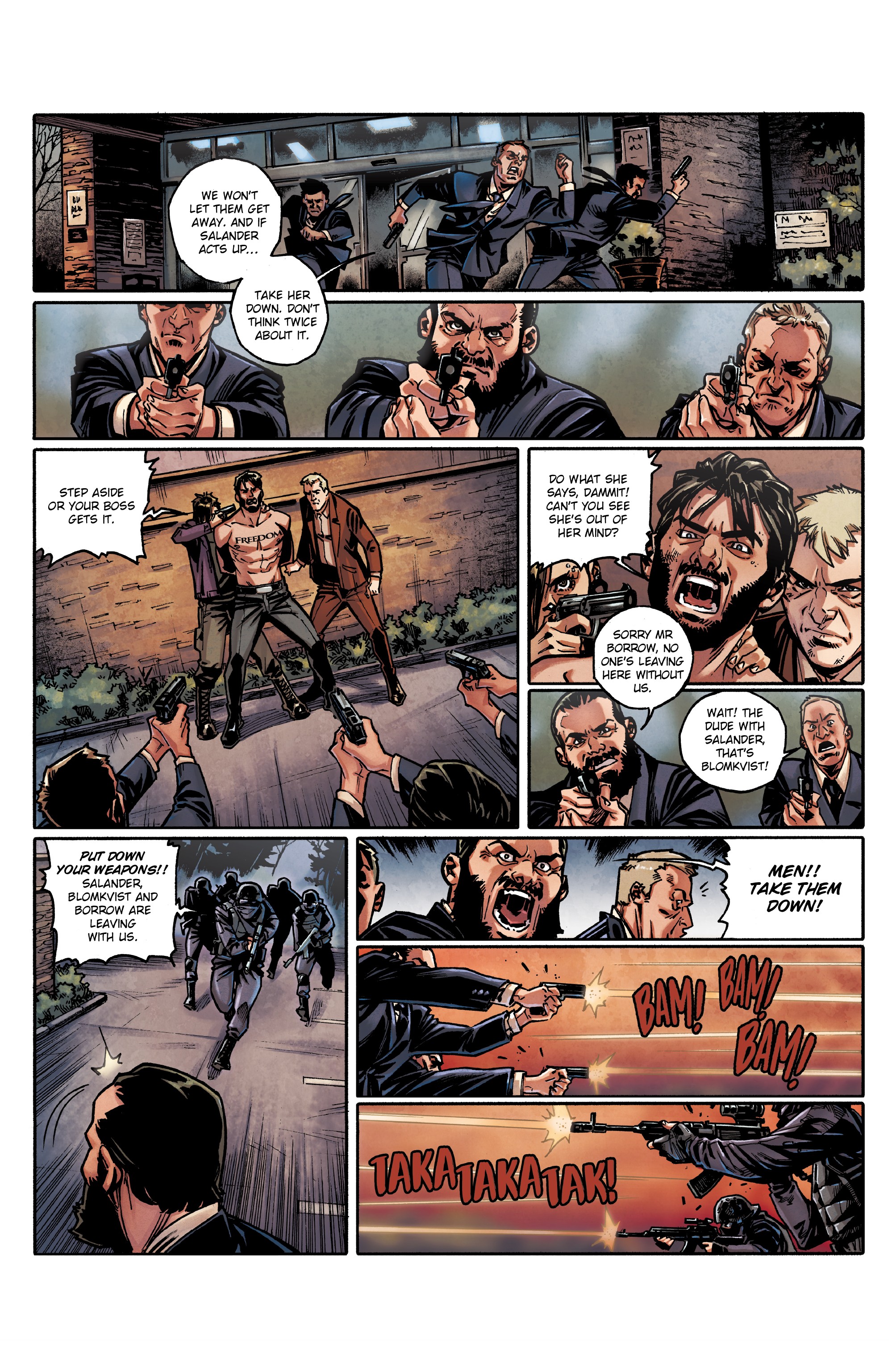 Read online Millennium: The Girl Who Danced With Death comic -  Issue #3 - 11