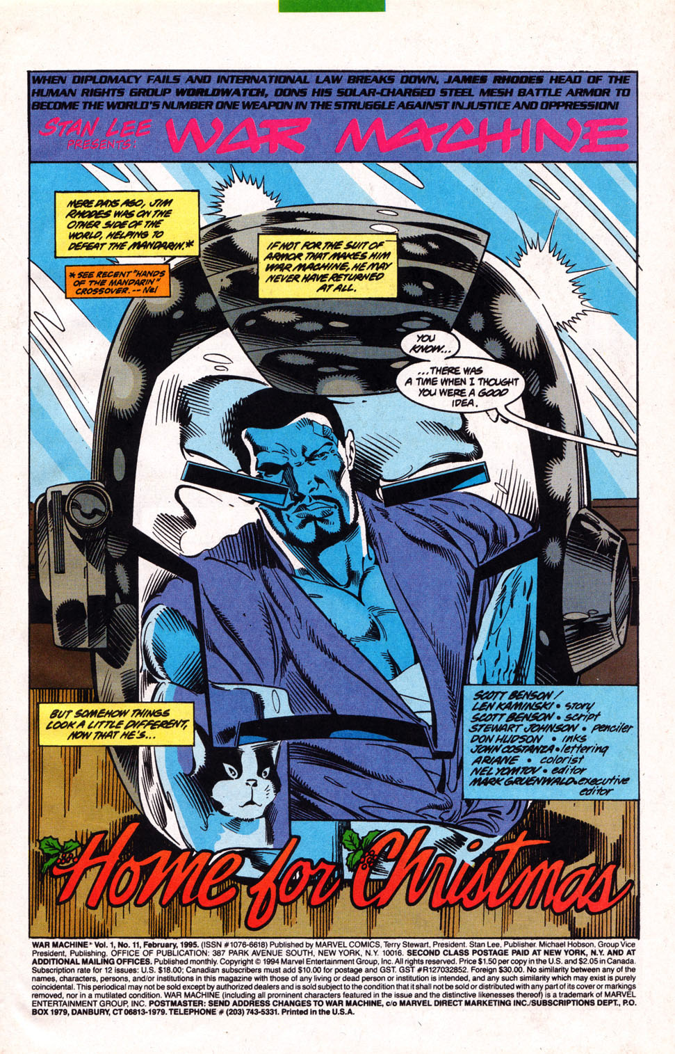 Read online War Machine (1994) comic -  Issue #11 - 2
