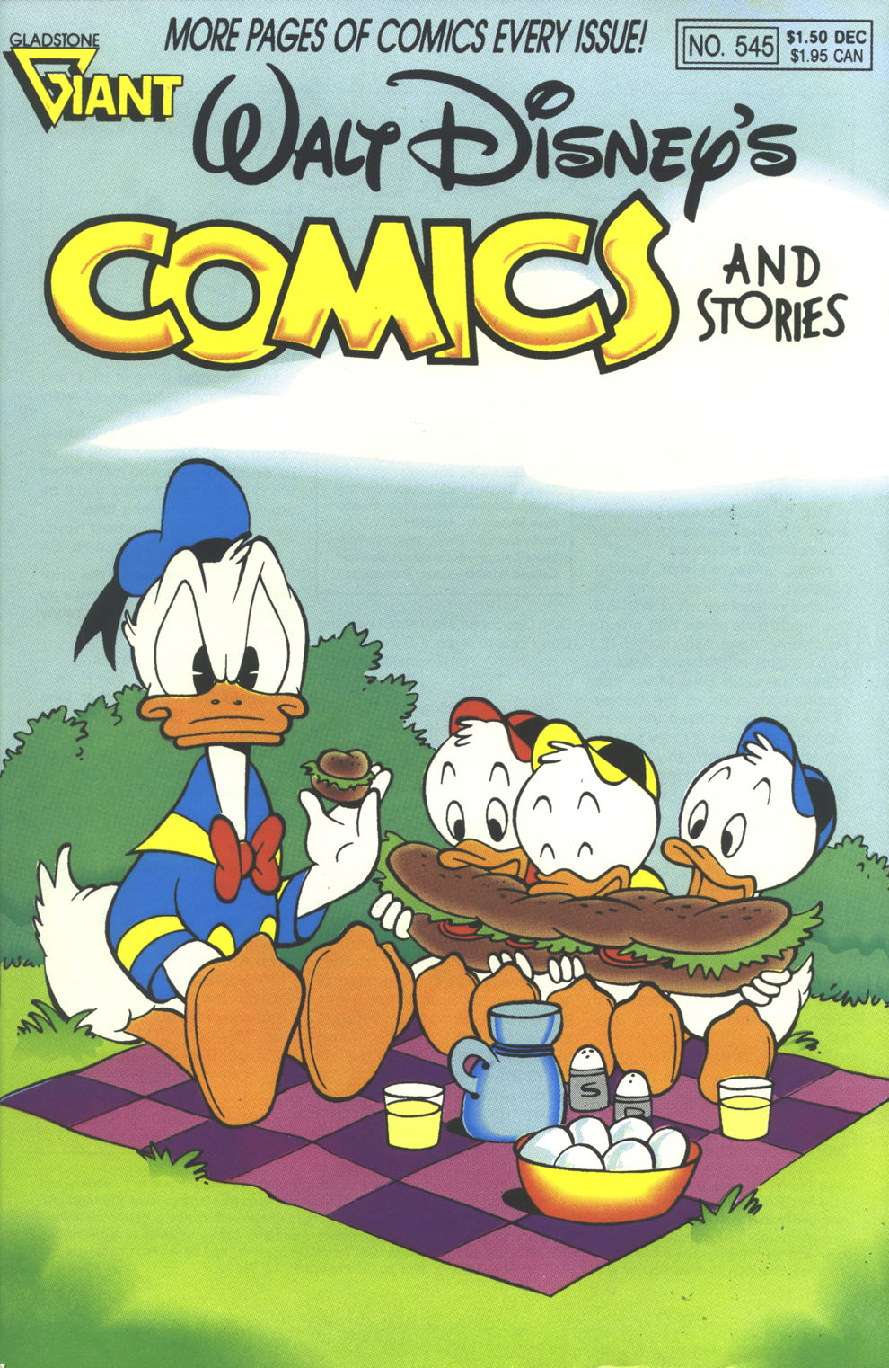 Read online Walt Disney's Comics and Stories comic -  Issue #545 - 1