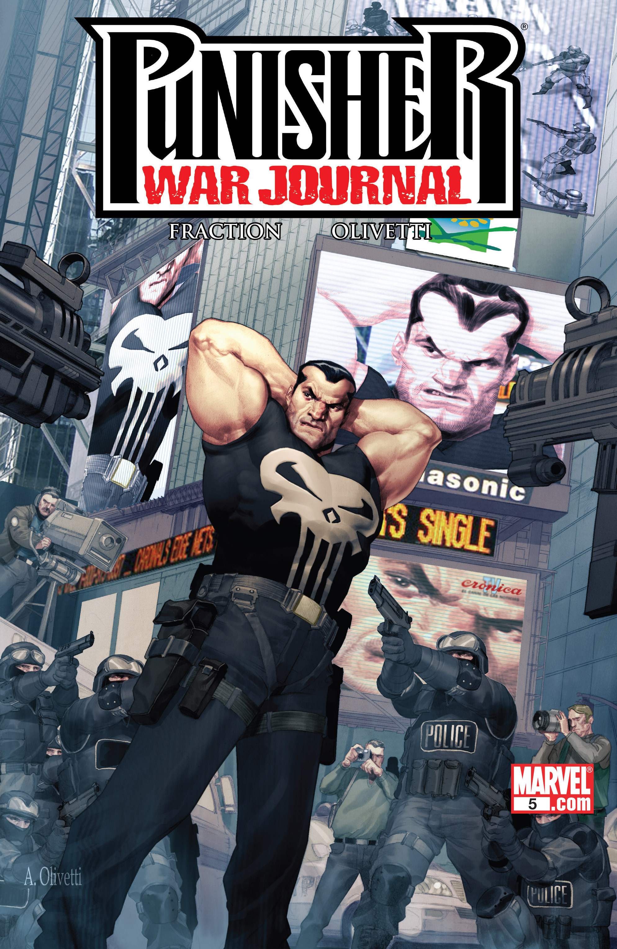 Read online Punisher War Journal comic -  Issue #5 - 1