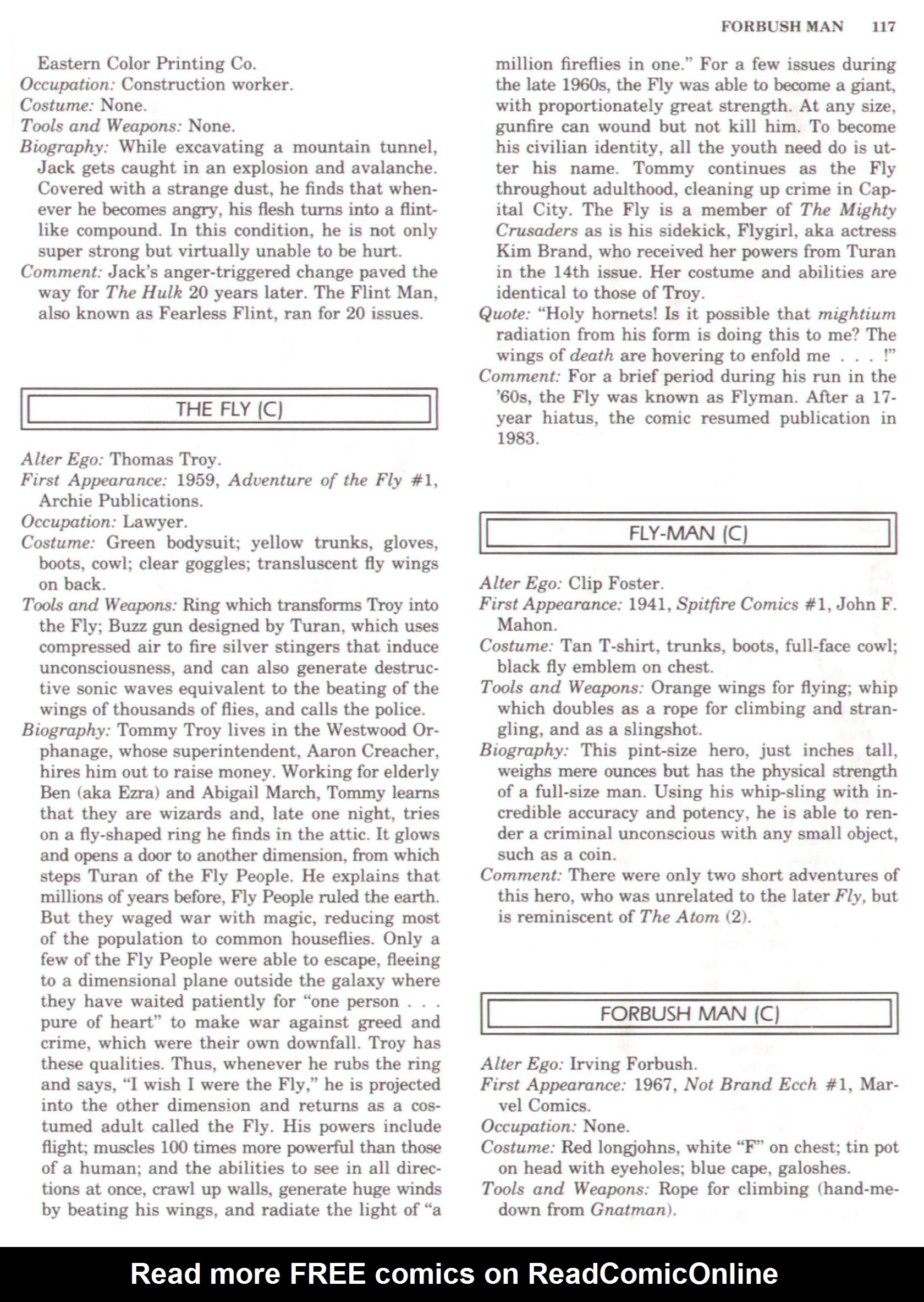 Read online The Encyclopedia of Superheroes comic -  Issue # TPB (Part 2) - 36