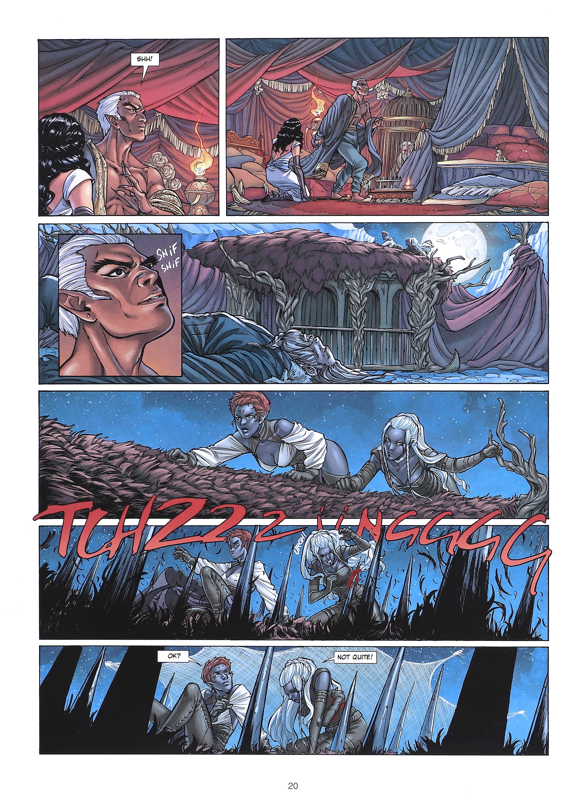 Read online Elves comic -  Issue #30 - 22