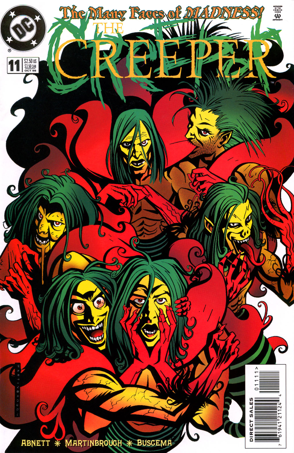 Read online The Creeper (1997) comic -  Issue #11 - 1