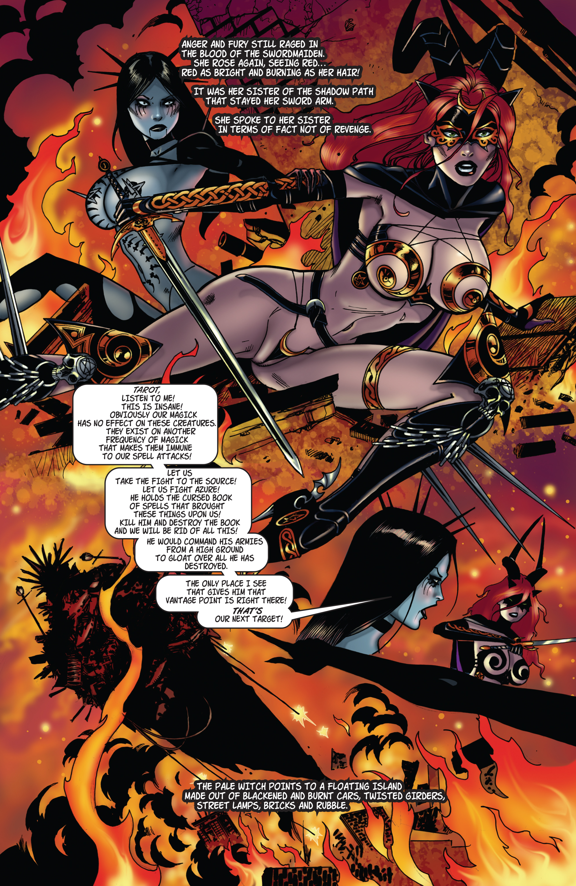 Read online Tarot: Witch of the Black Rose comic -  Issue #117 - 11
