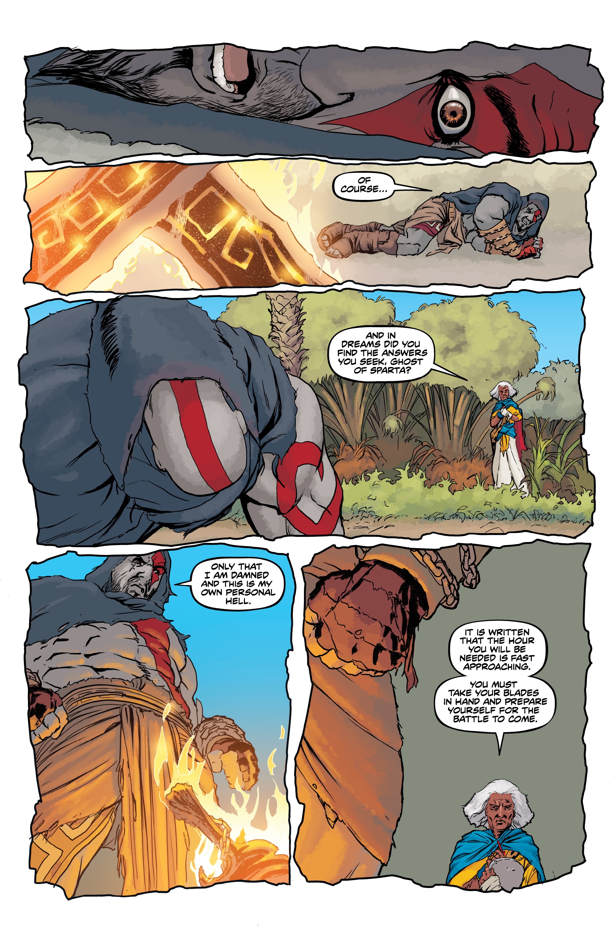 Read online God of War: Fallen God comic -  Issue #2 - 6