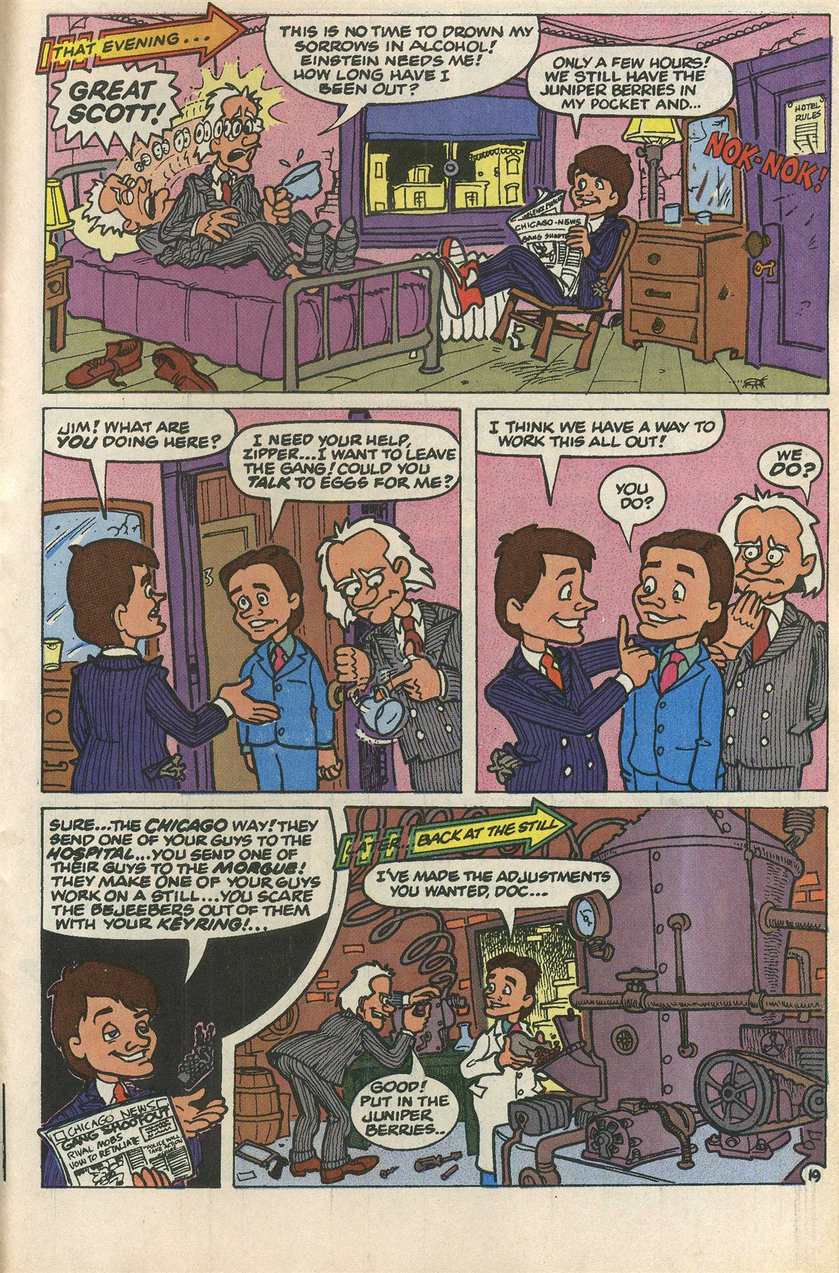 Read online Back to the Future (1991) comic -  Issue #1 - 27