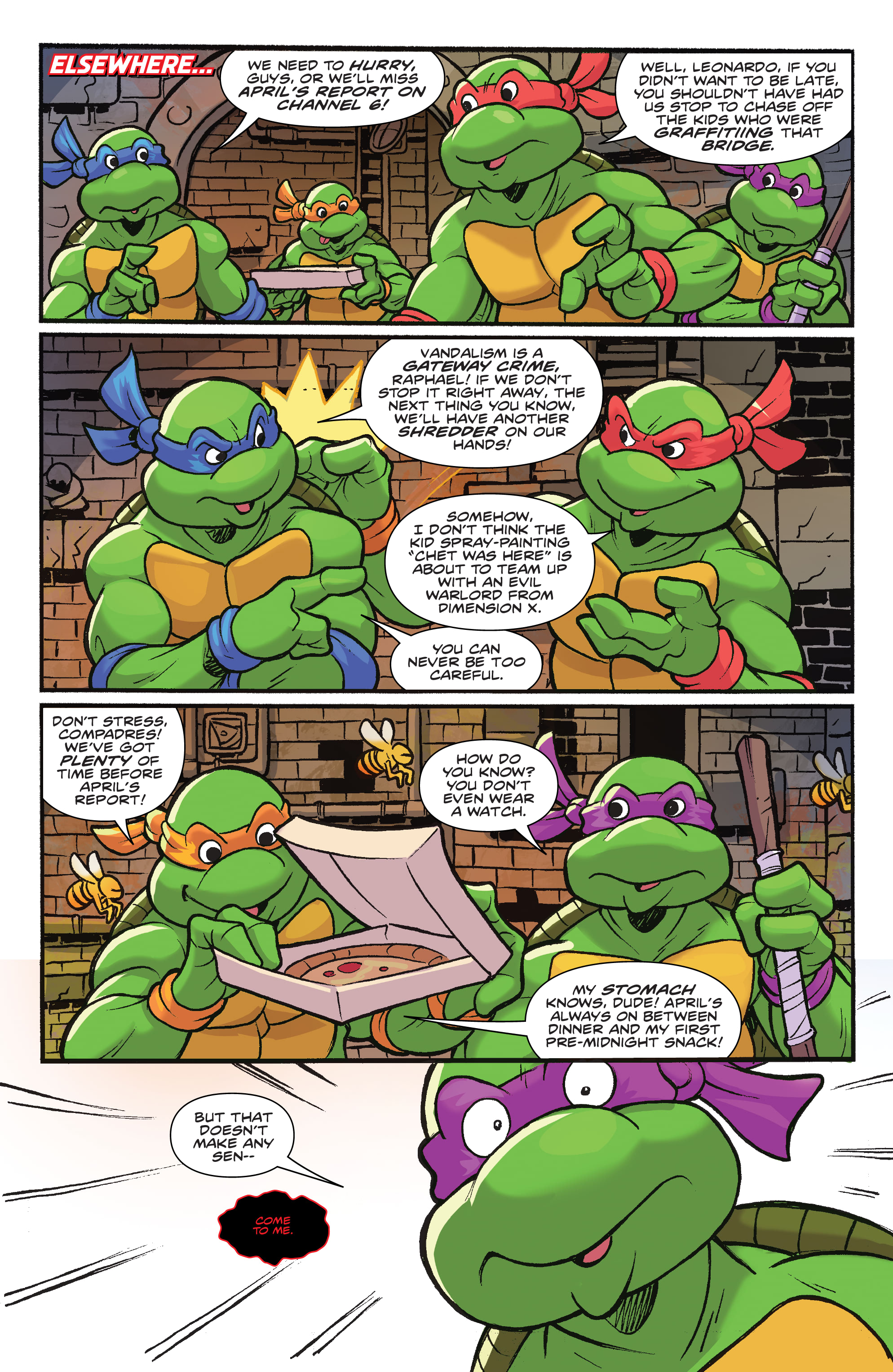 Read online Teenage Mutant Ninja Turtles: Saturday Morning Adventures Continued comic -  Issue #1 - 6