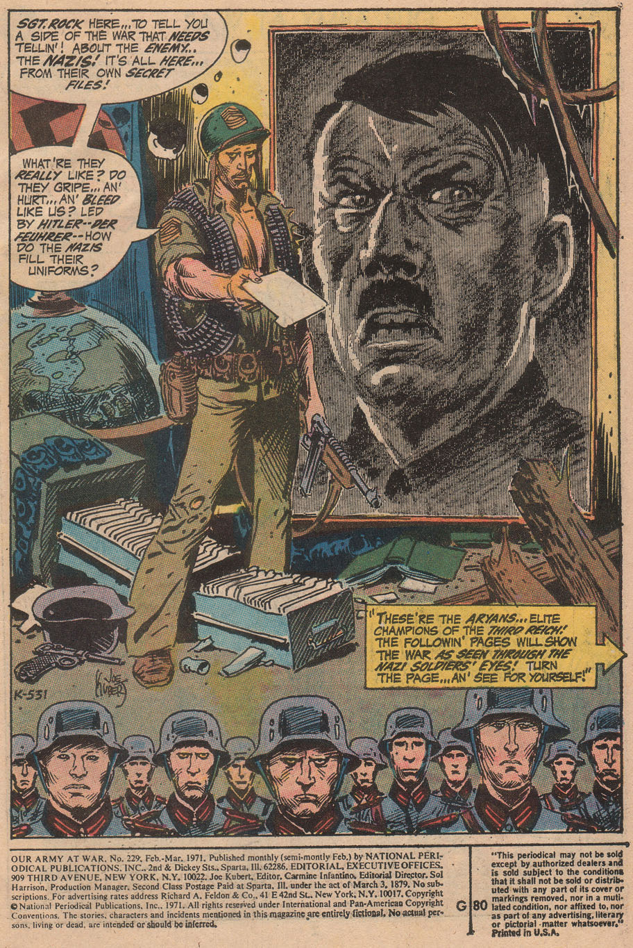Read online Our Army at War (1952) comic -  Issue #229 - 3