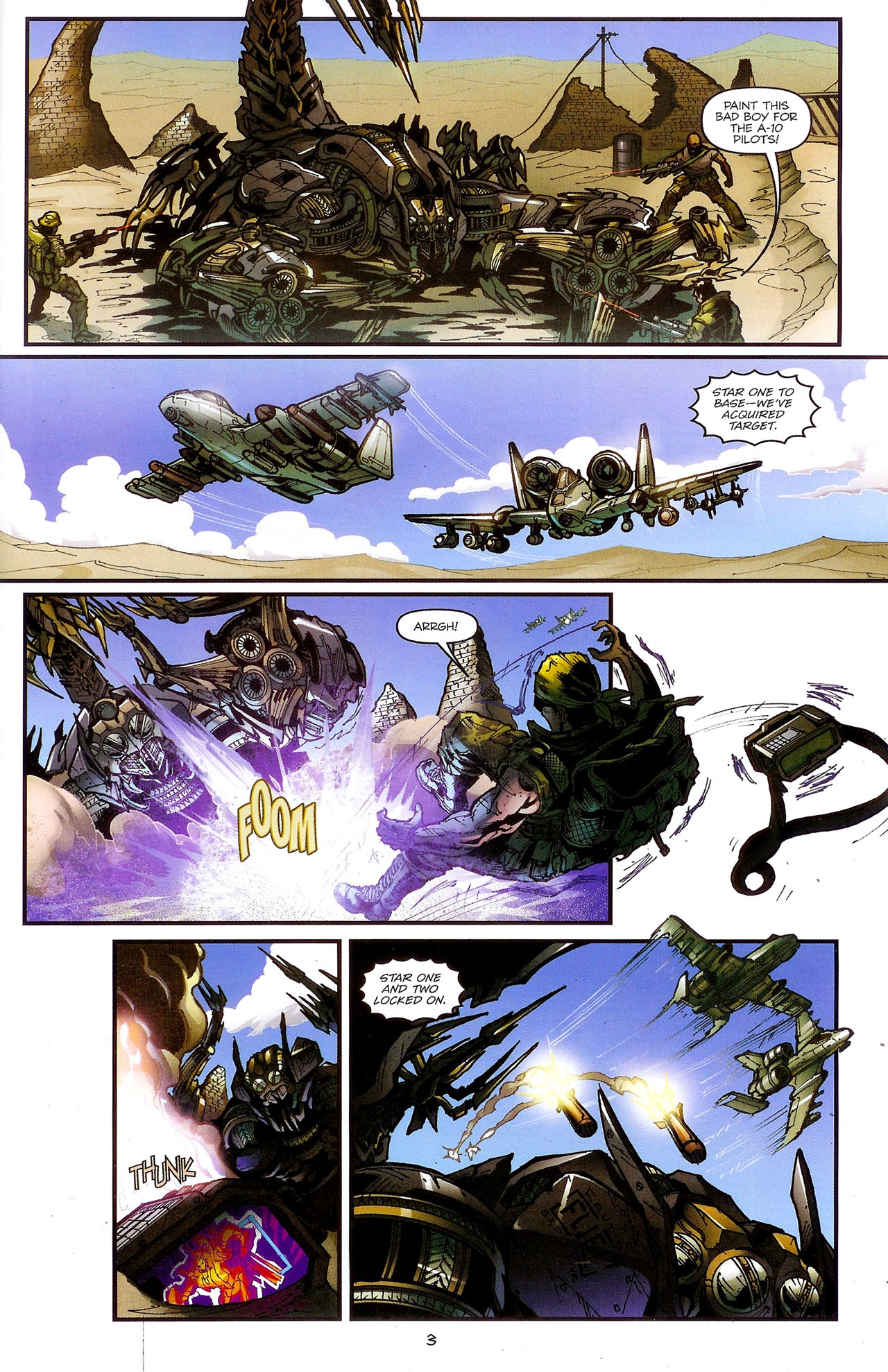 Read online Transformers: The Movie Adaptation comic -  Issue #2 - 5