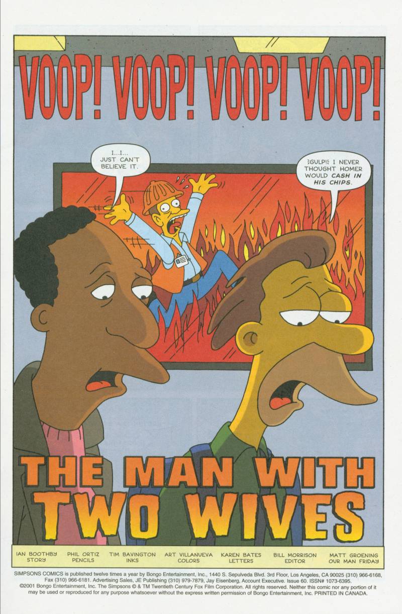 Read online Simpsons Comics comic -  Issue #60 - 2