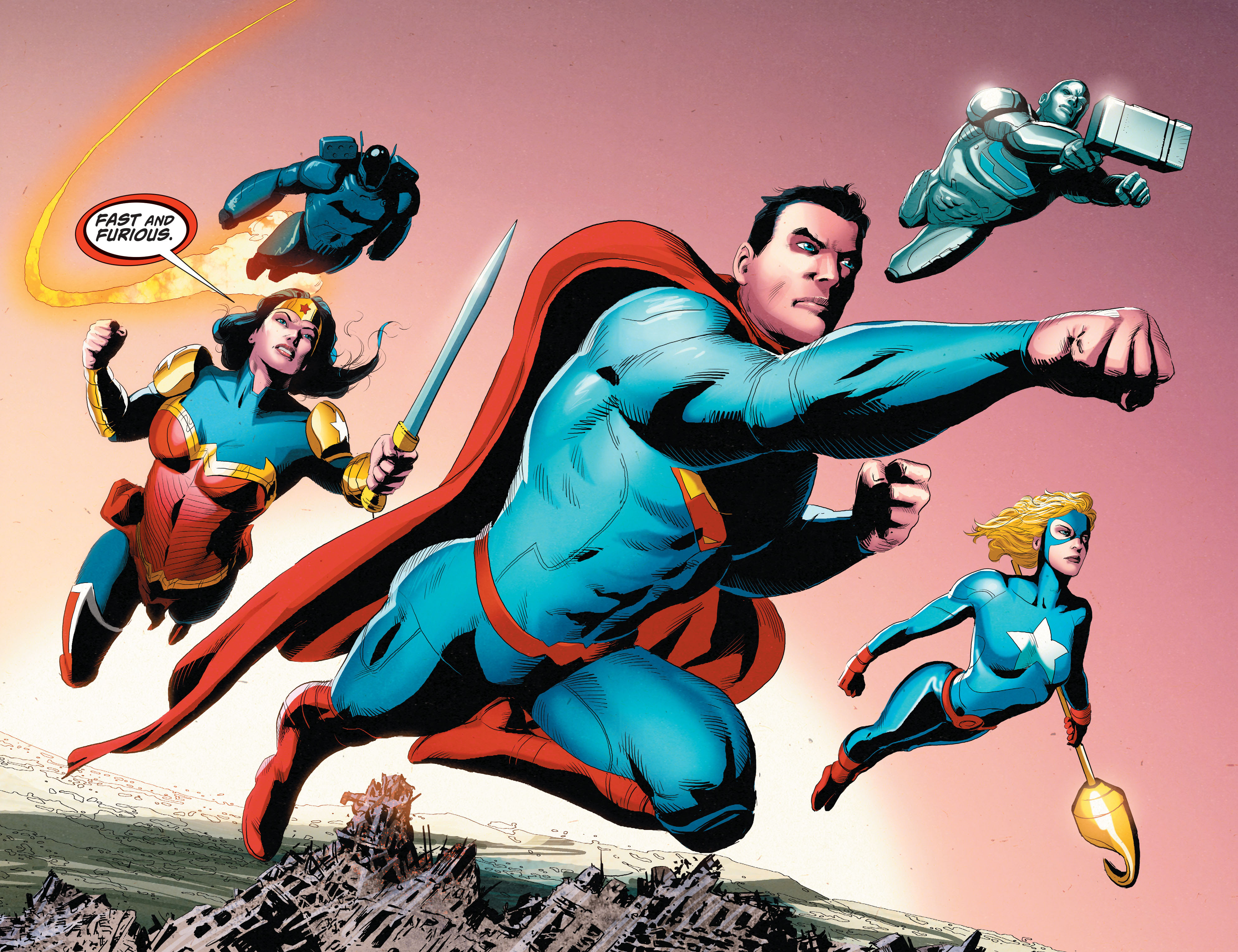 Read online Superman: Savage Dawn comic -  Issue # TPB (Part 3) - 21