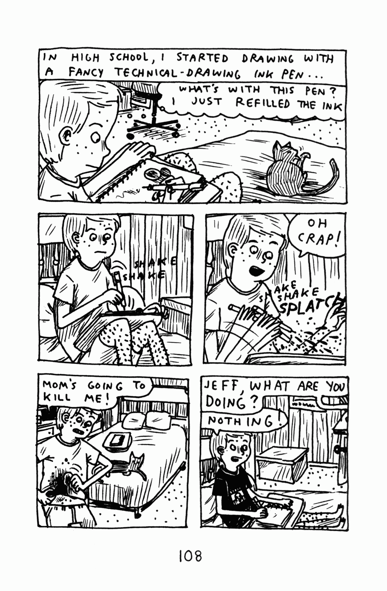 Read online Funny Misshapen Body: A Memoir comic -  Issue # TPB (Part 2) - 9