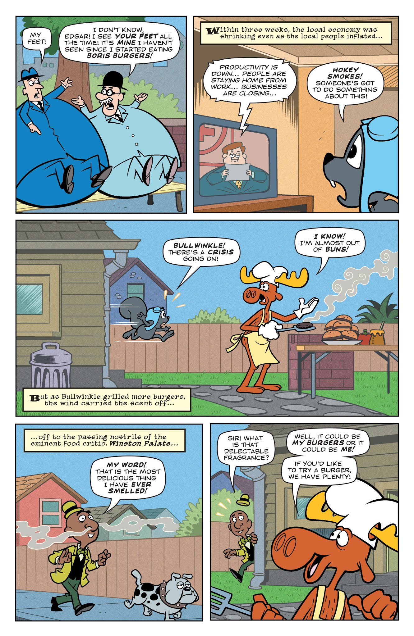 Read online Rocky and Bullwinkle comic -  Issue #4 - 8