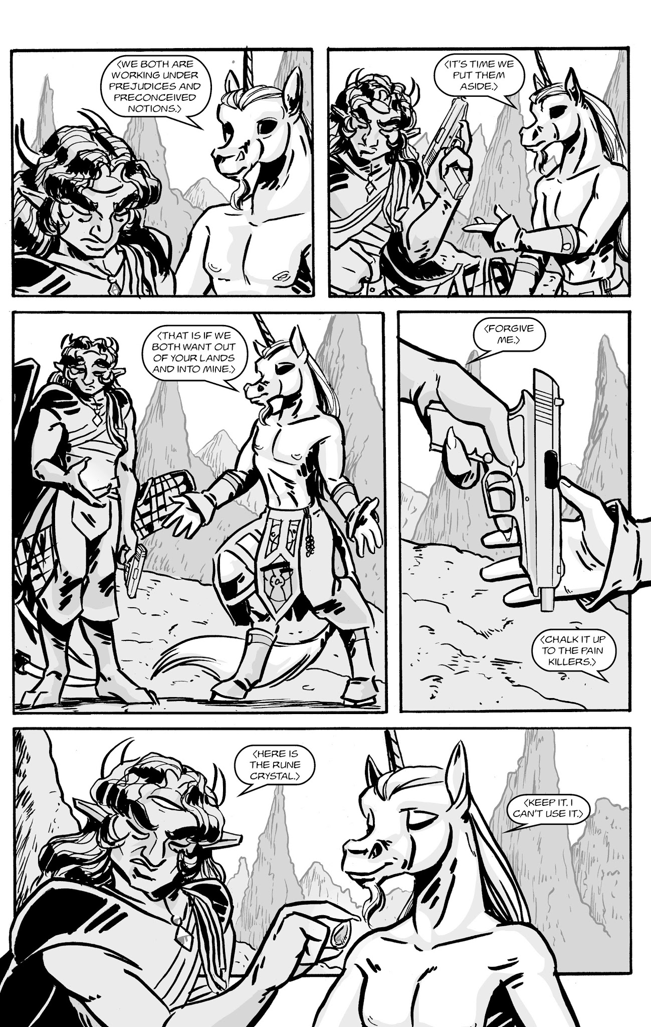 Read online Bureau of Mana Investigation comic -  Issue #6 - 27