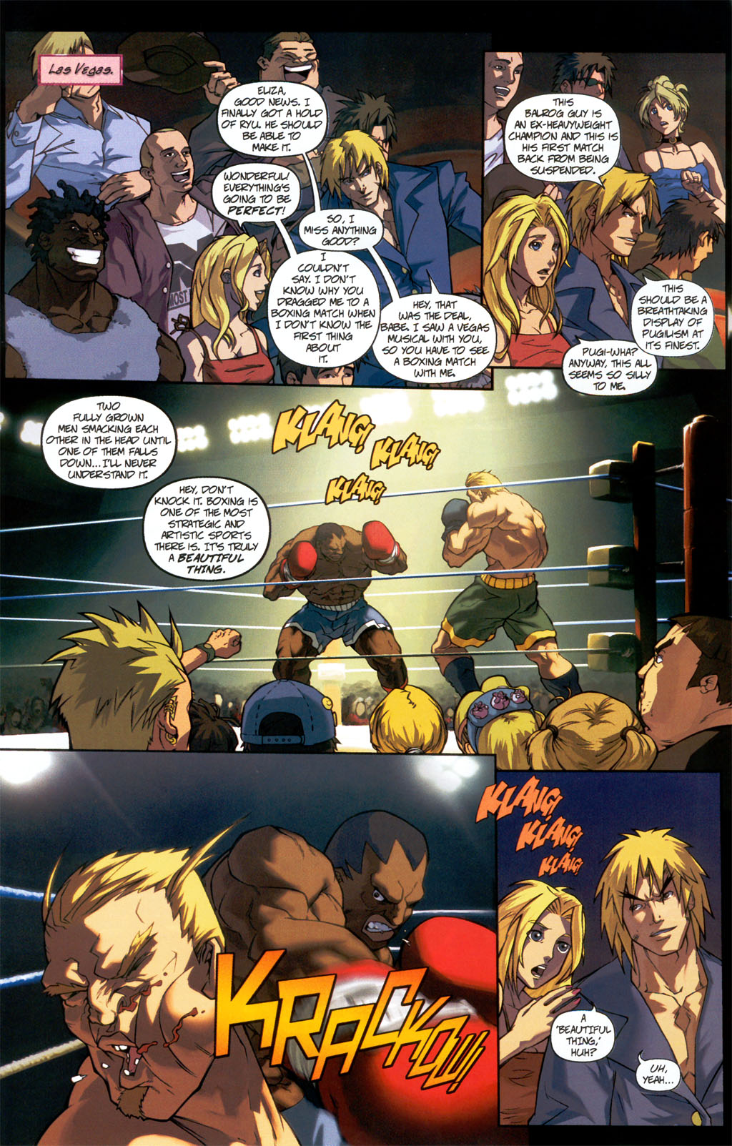 Read online Street Fighter (2003) comic -  Issue #10 - 16