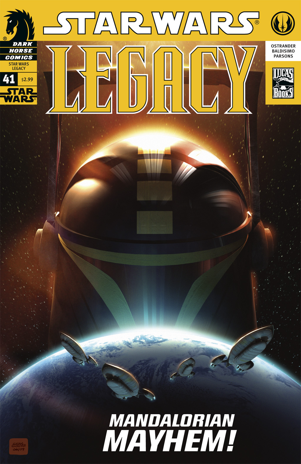 Read online Star Wars: Legacy (2006) comic -  Issue #41 - 1