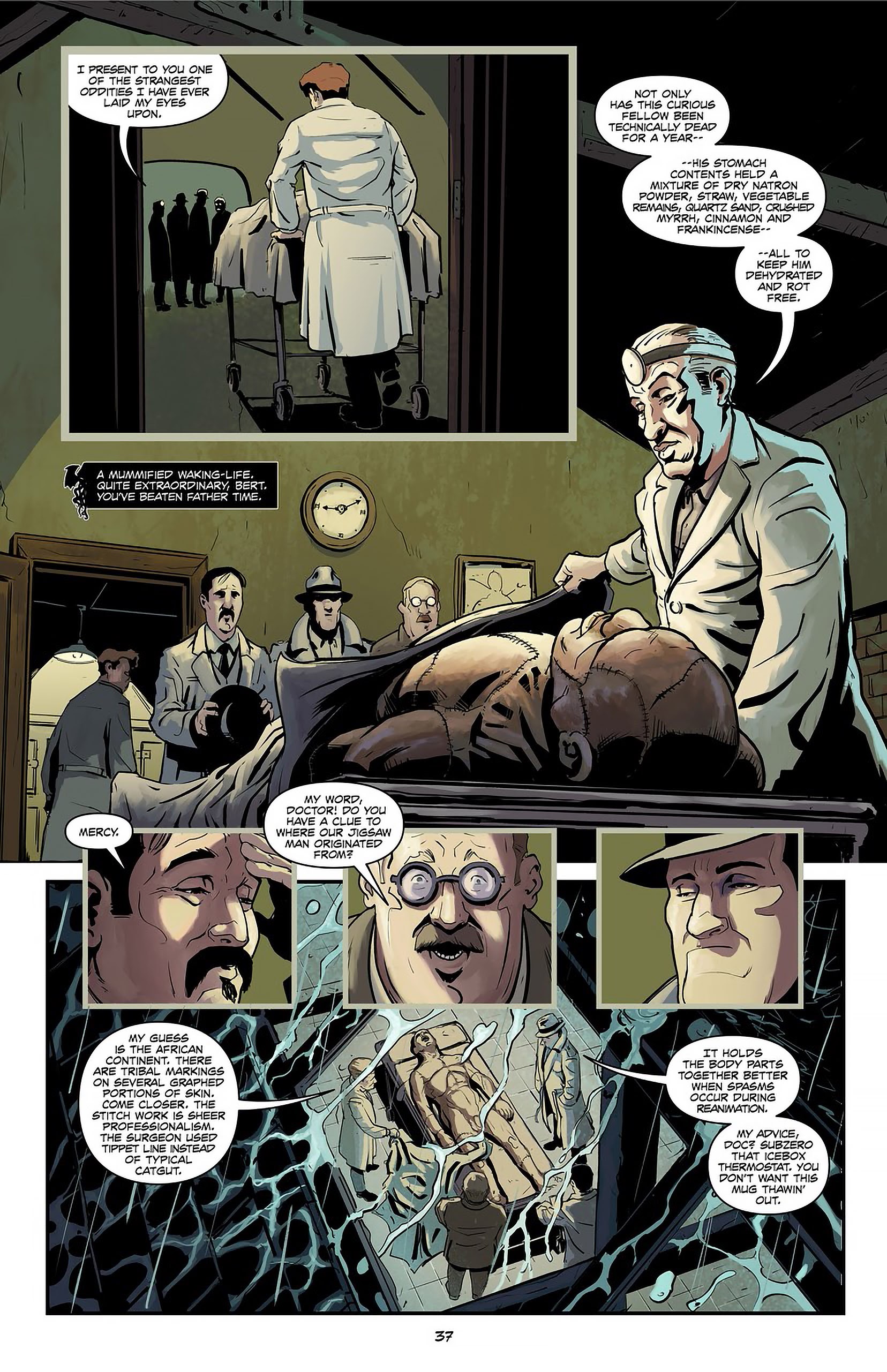 Read online Lovecraft P.I. - The Curious Case of ReAnimator comic -  Issue # TPB - 38