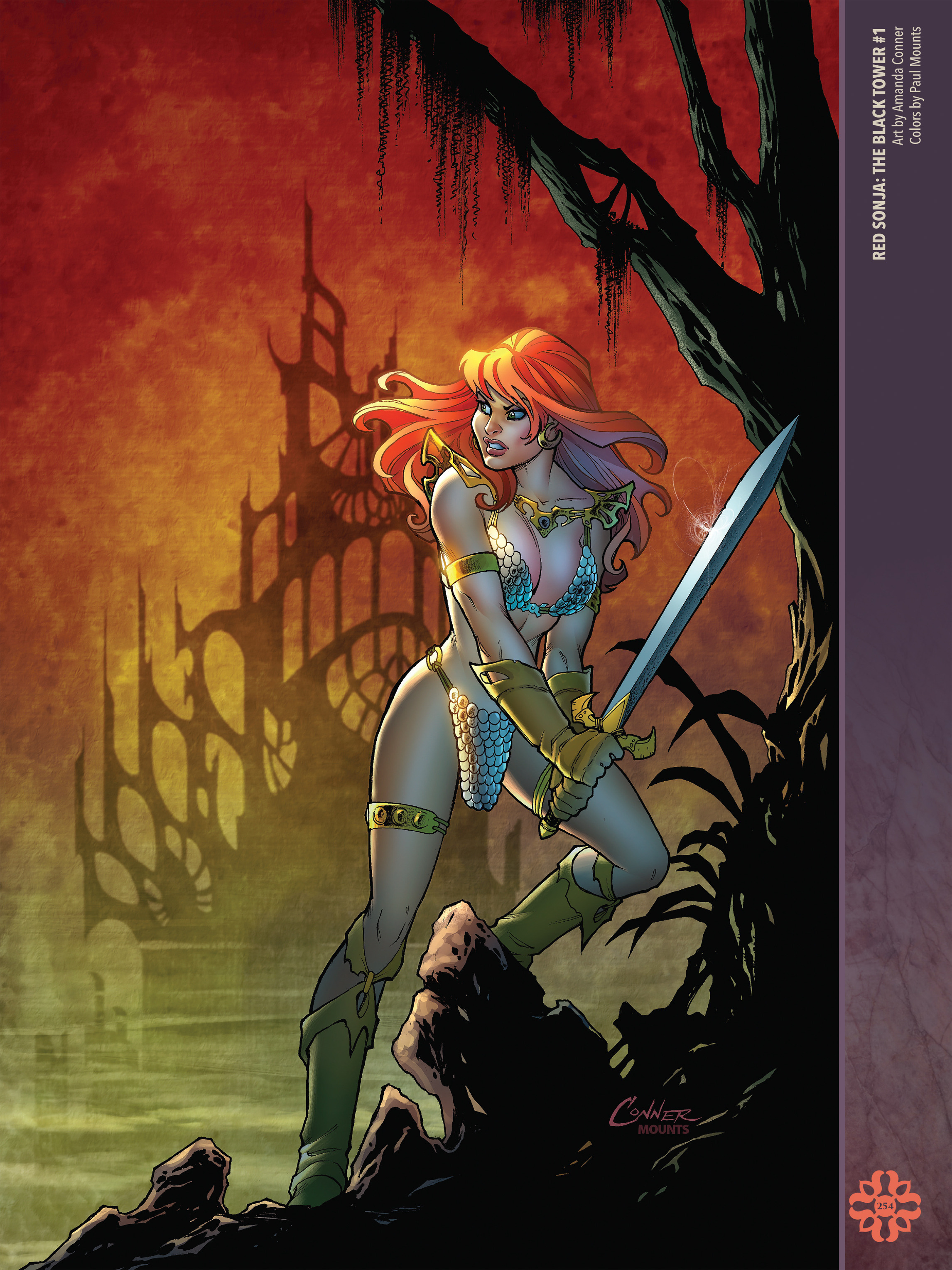 Read online The Art of Red Sonja comic -  Issue # TPB 2 (Part 3) - 55