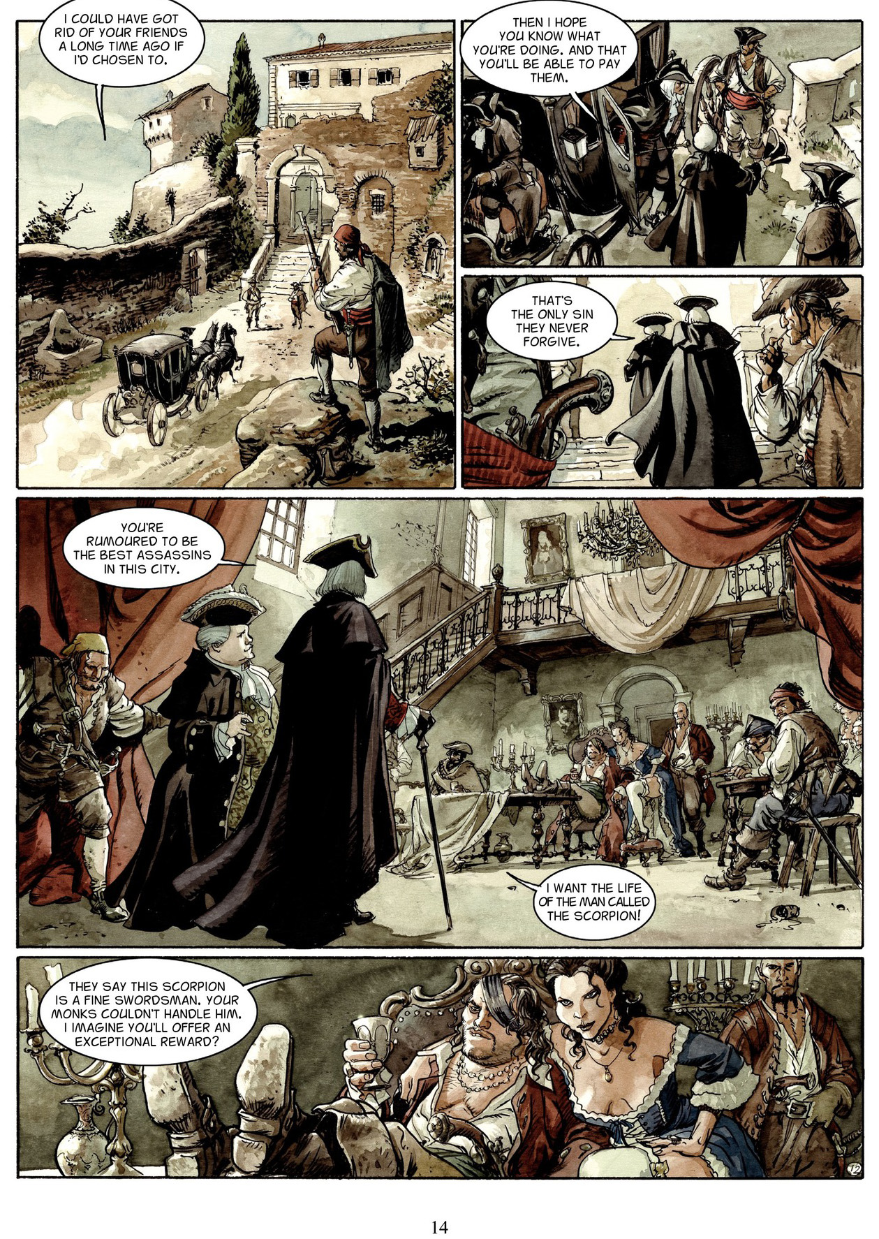 Read online The Scorpion (2008) comic -  Issue #7 - 14
