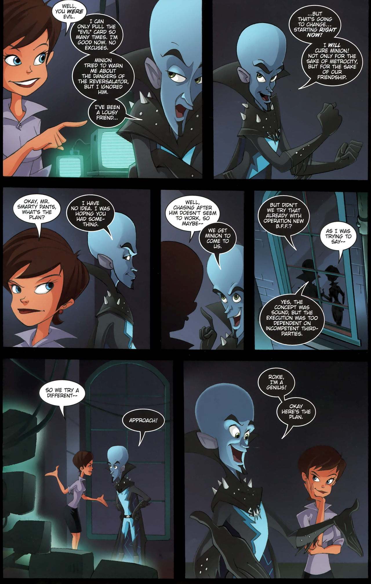 Read online Megamind: Bad. Blue. Brilliant. comic -  Issue #2 - 15