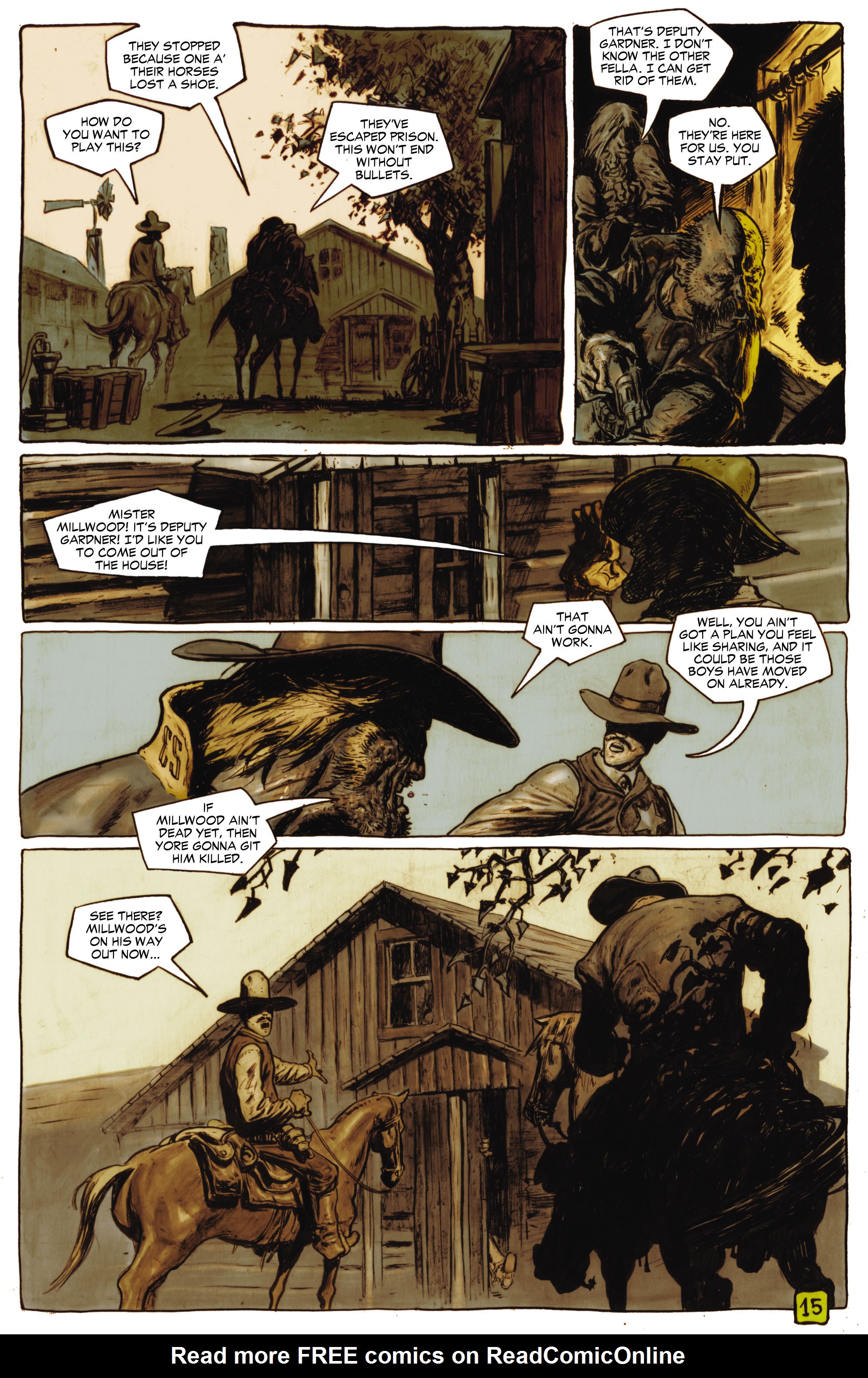 Read online Jonah Hex (2006) comic -  Issue #39 - 16